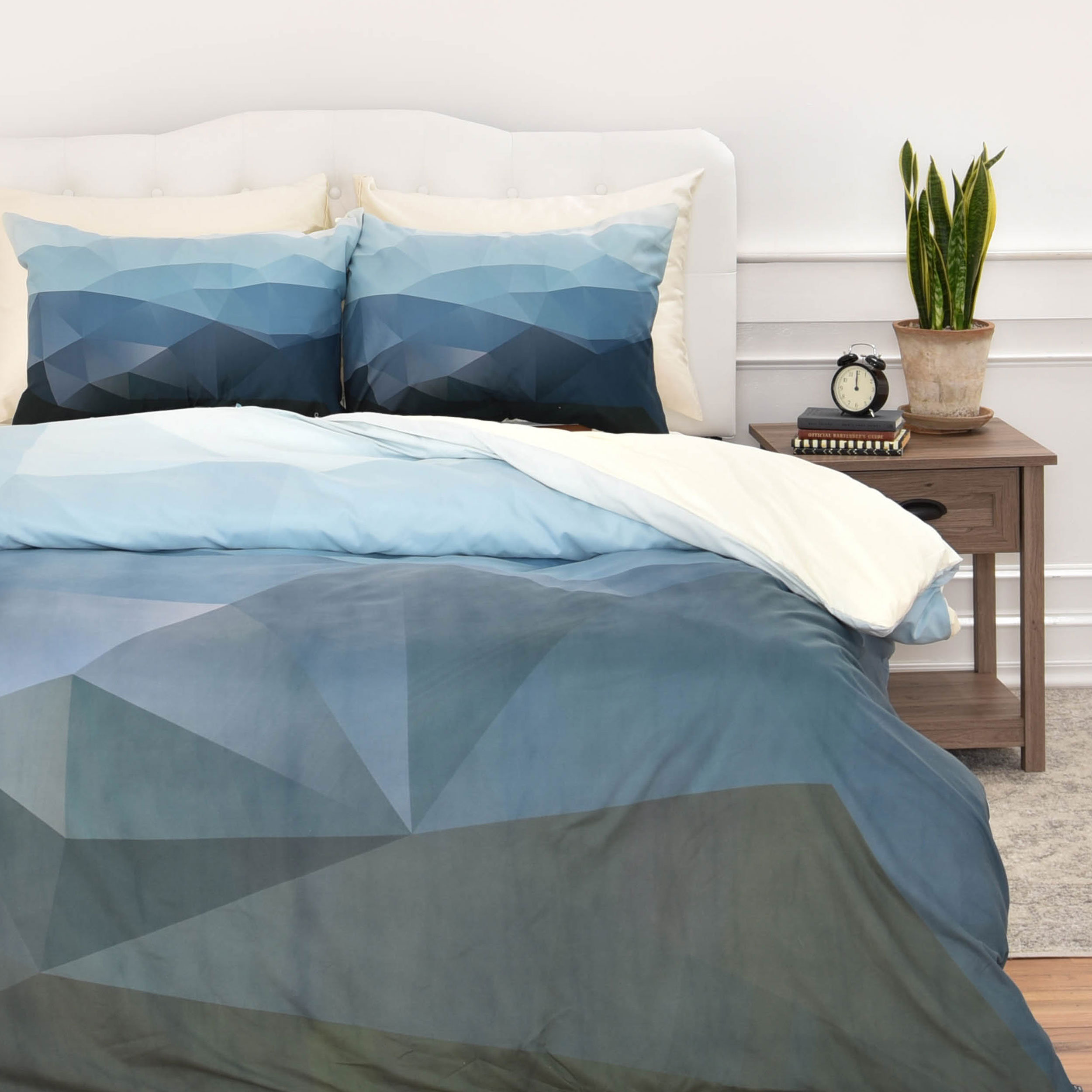 Modern home pintuck comforter set charcoal Modern home pintuck comforter set charcoal