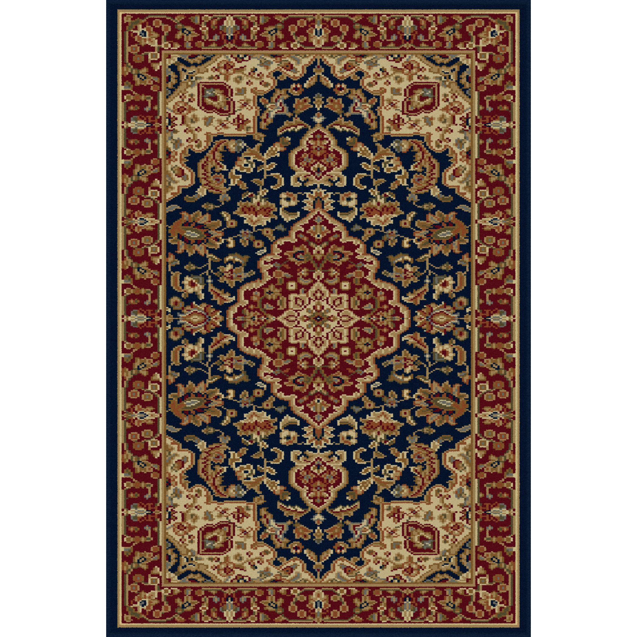 Threadbind Richmond Navy Area Rug & Reviews Wayfair