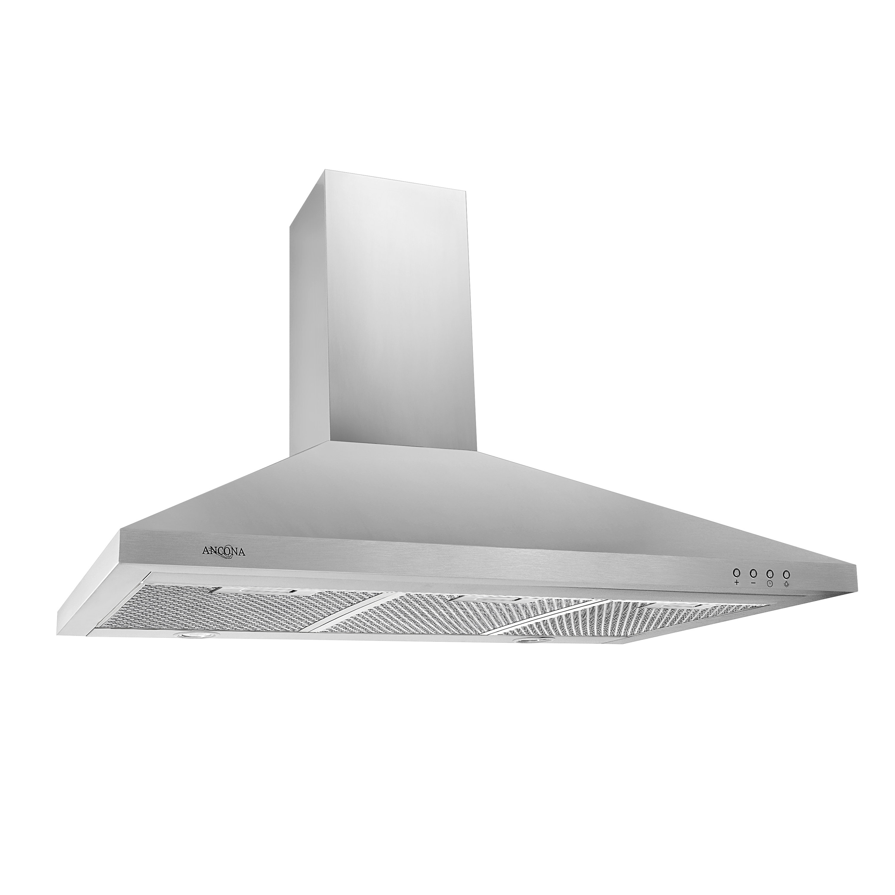 Under Range Hood Canada Ancona Elite Wpe Stainless Steel Pyramid Wall Mount Range Hood 30 Or 36 Width
