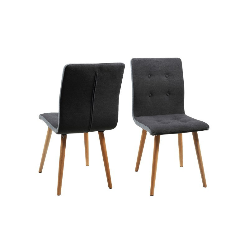 Mercury Row Apamea Solid Oak Upholstered Dining Chair & Reviews | Wayfair.co.uk