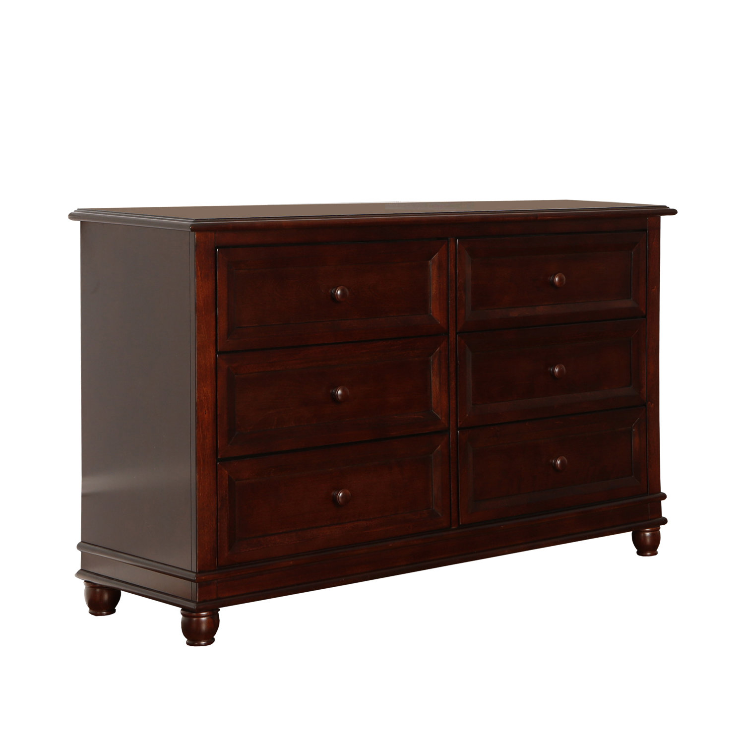 Evolur Hampton 6 Drawer Double Dresser Wayfair