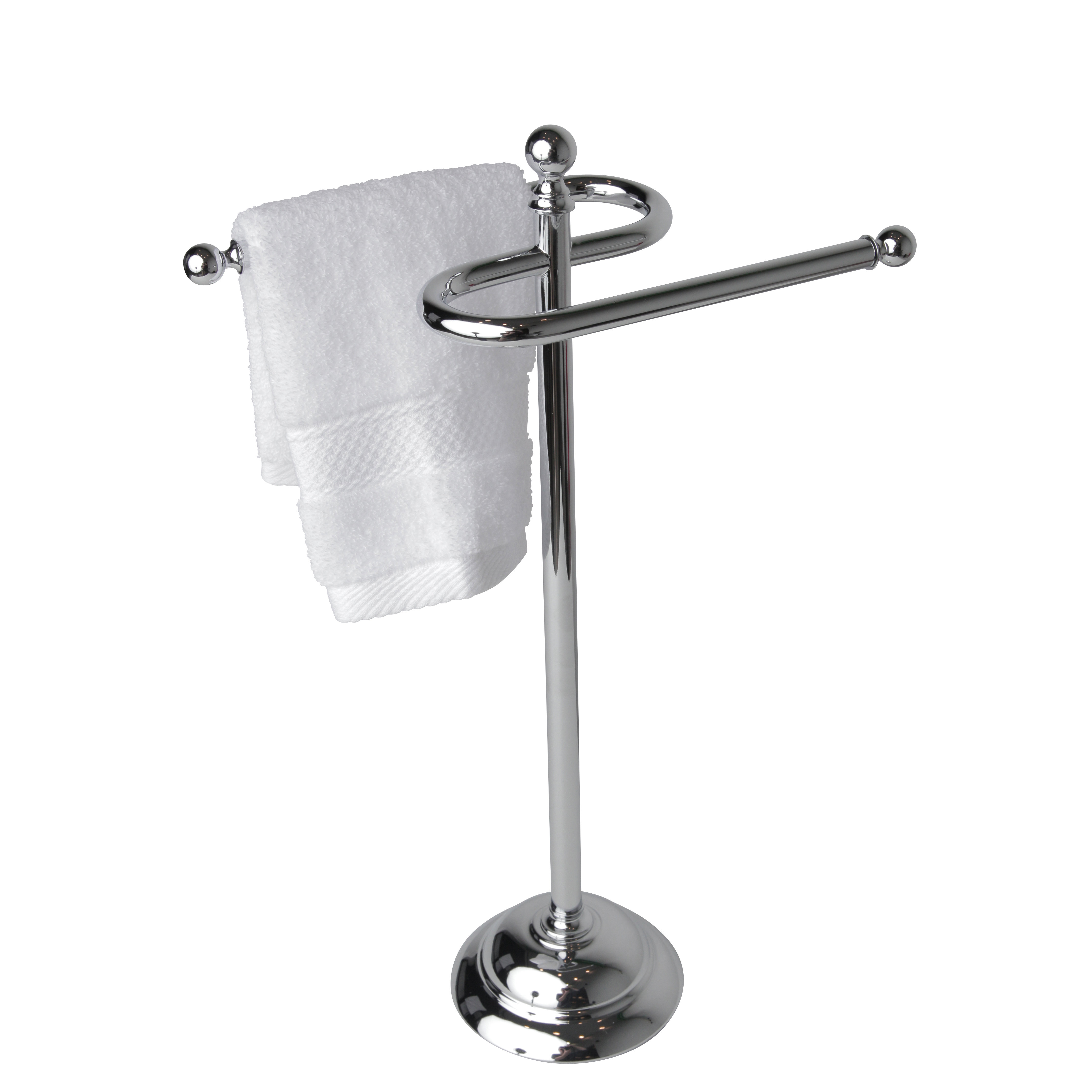 Valsan Essentials Double Guest Countertop Towel Stand Wayfair
