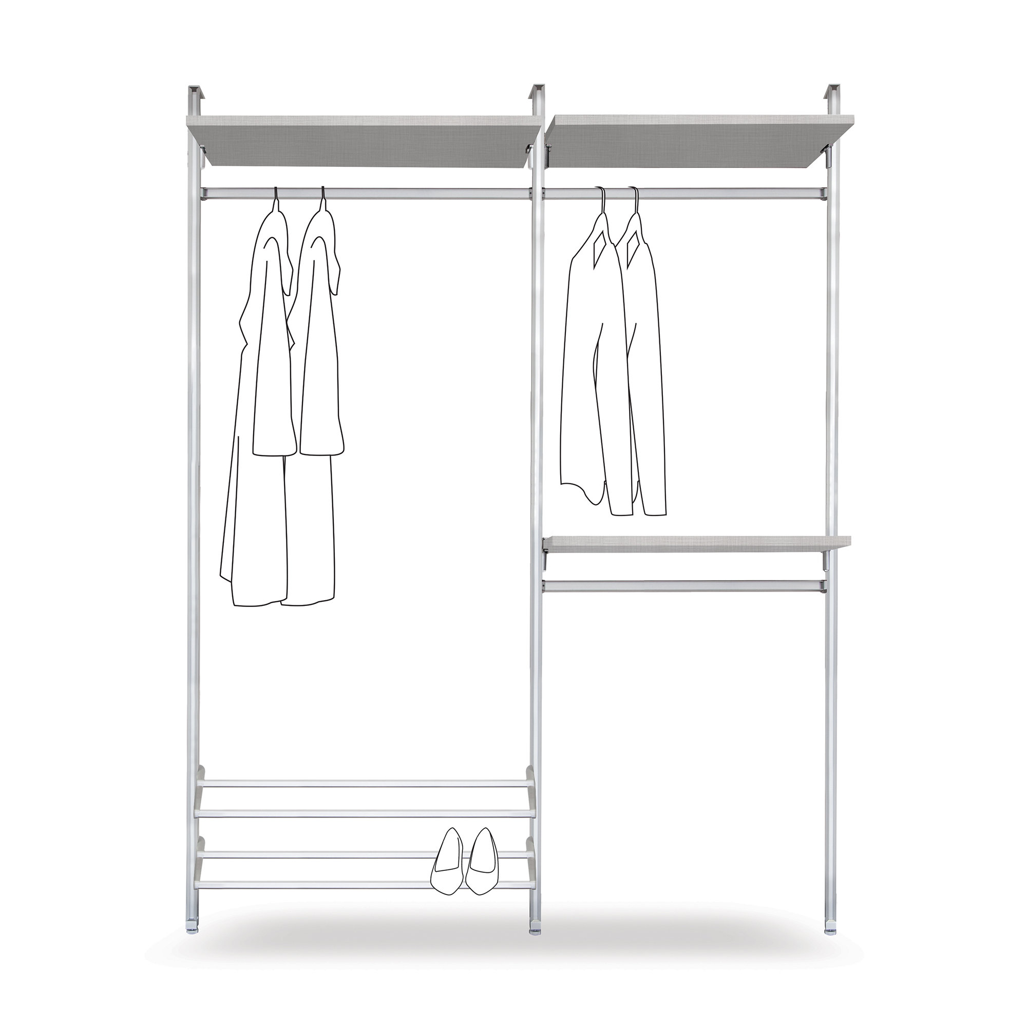 Space Pro Relax Storage System 5 Kit & Reviews Wayfair.co.uk