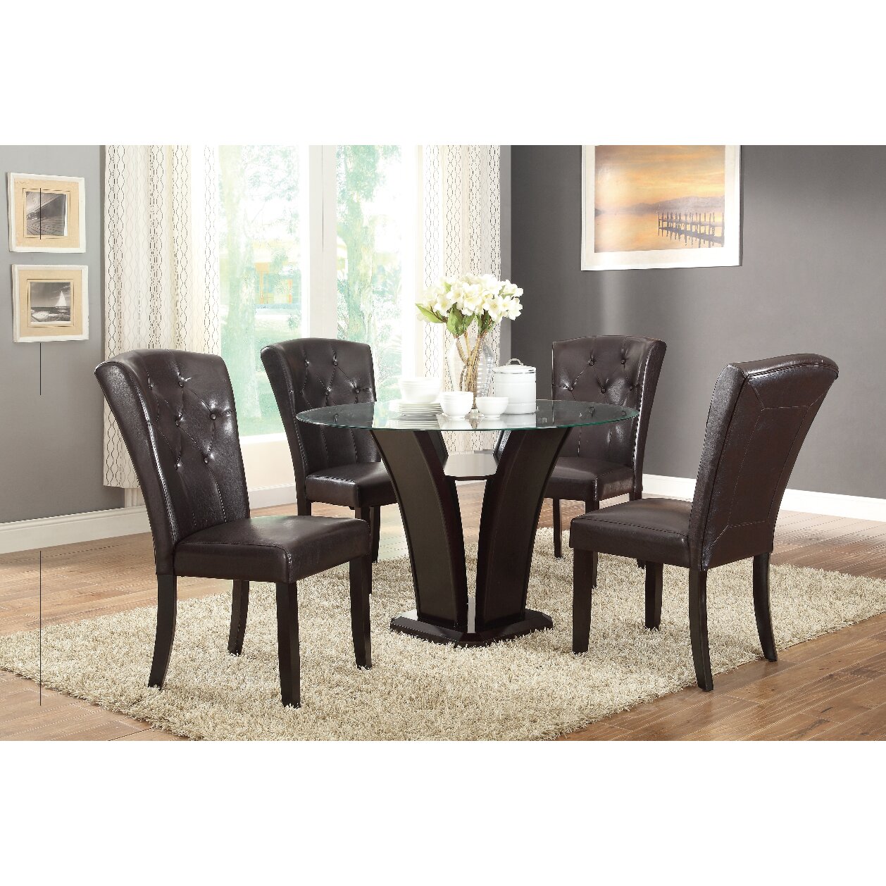 A&j Homes Studio Bella Dining Table & Reviews 