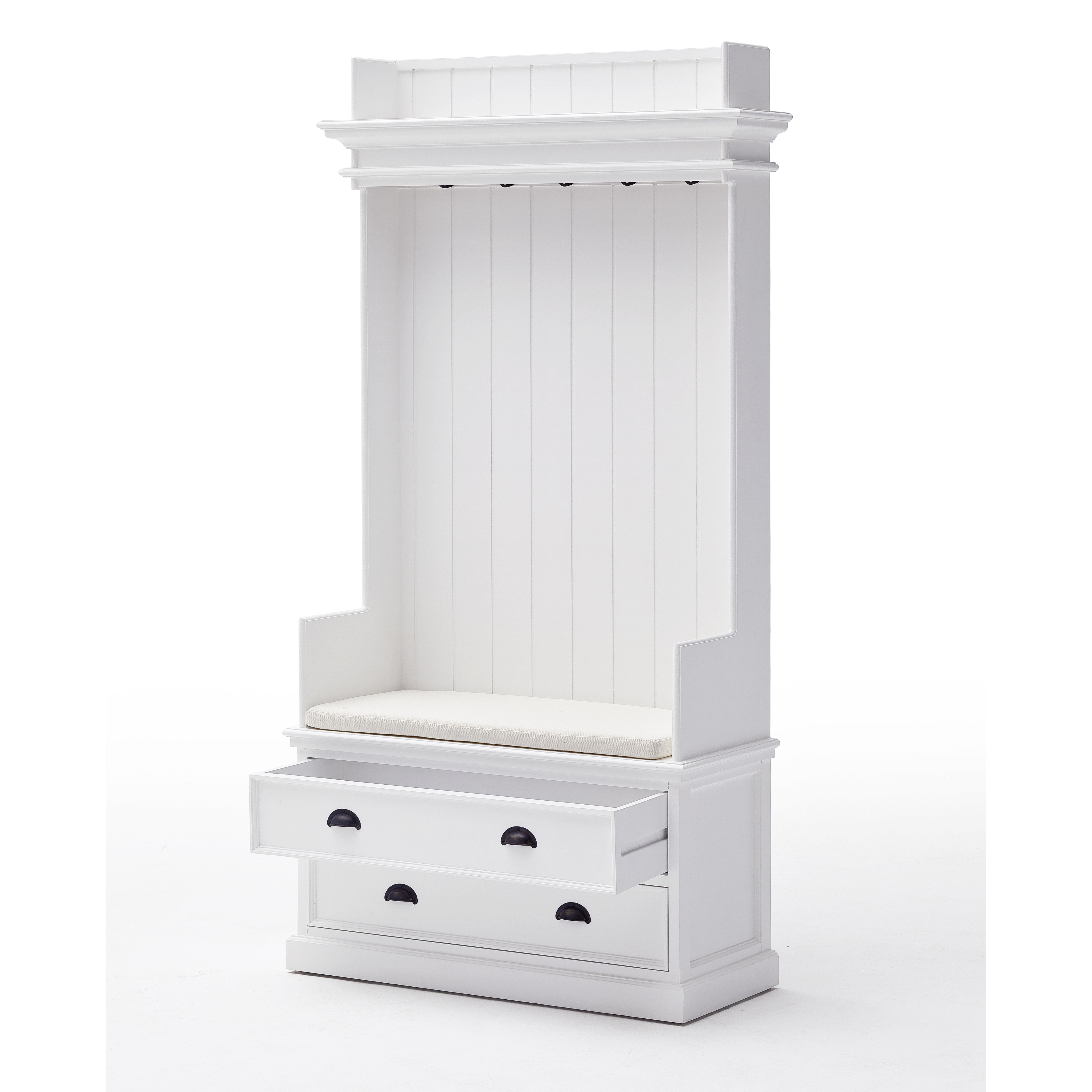 Coat Rack With Shelf Ikea Tradingbasis Hall Stand Entryway Bench And Coat Rack