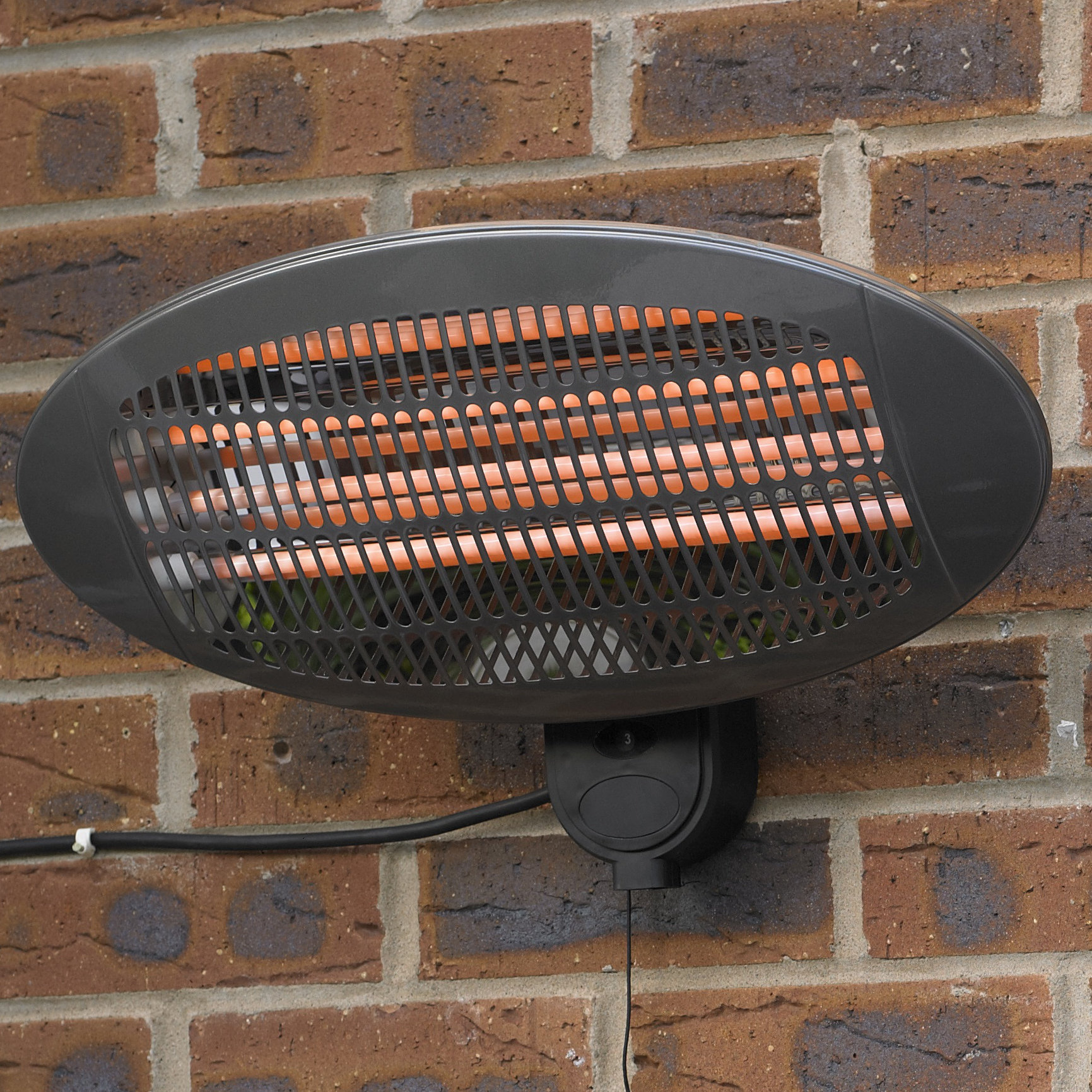 Limitless Wall Mounted Electric Patio Heater Reviews Wayfair Co Uk Limitless Wall Mounted Electric Patio Heater