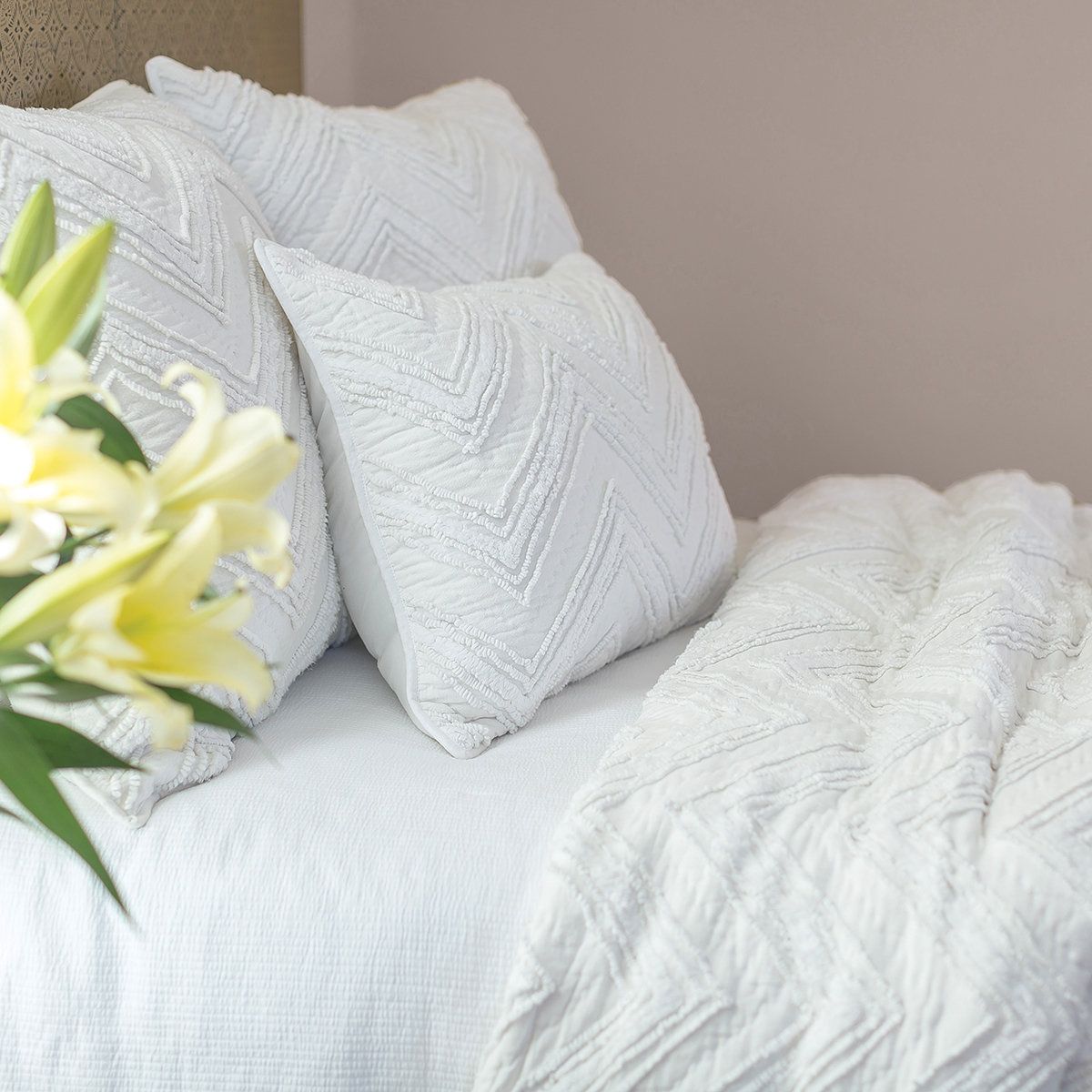 Elisabeth York Candlewick Dove Quilt & Reviews Wayfair