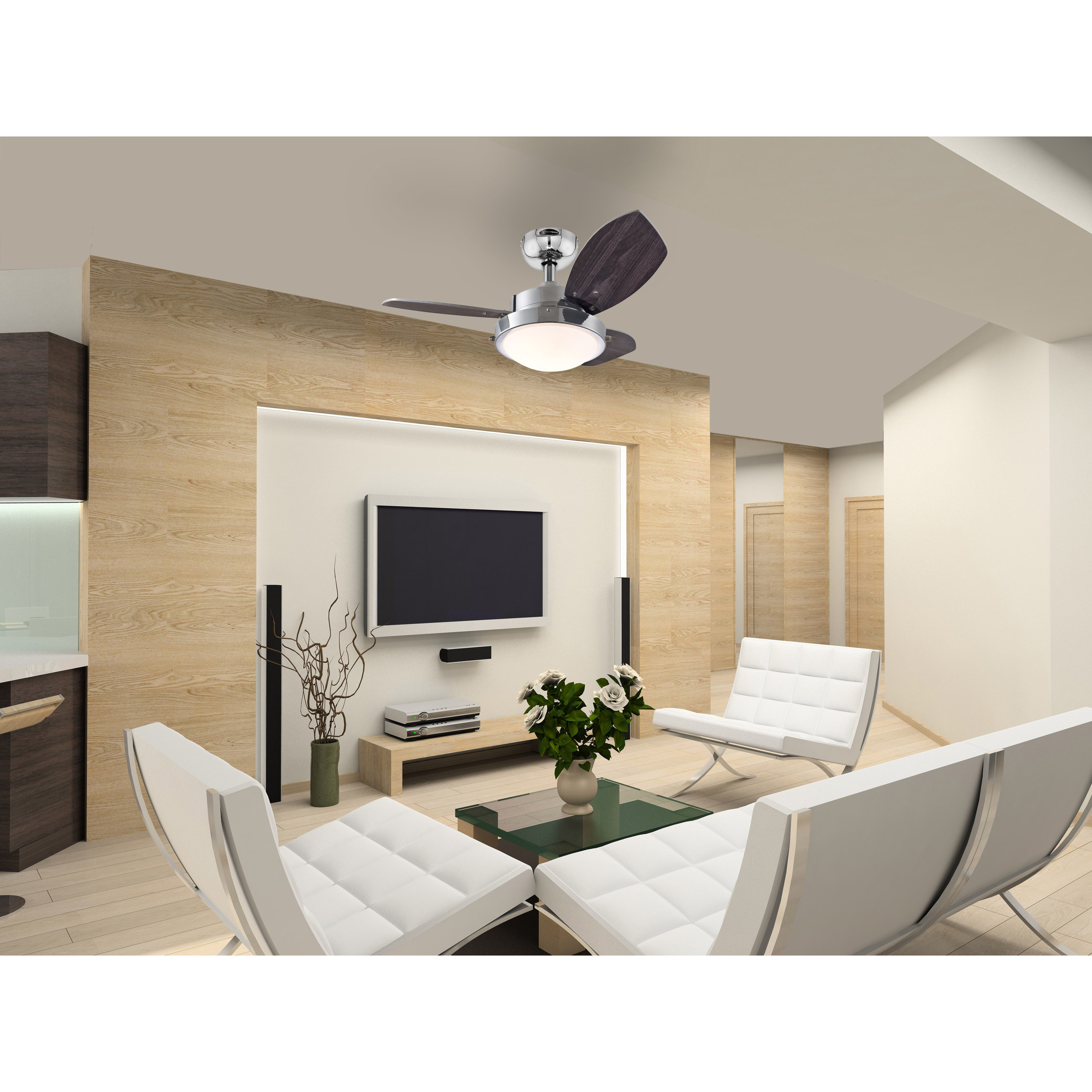 Westinghouse Lighting 30 Wengue 3 Blade Ceiling Fan Reviews Westinghouse Lighting 30 Quot Wengue 3 Blade Ceiling Fan
