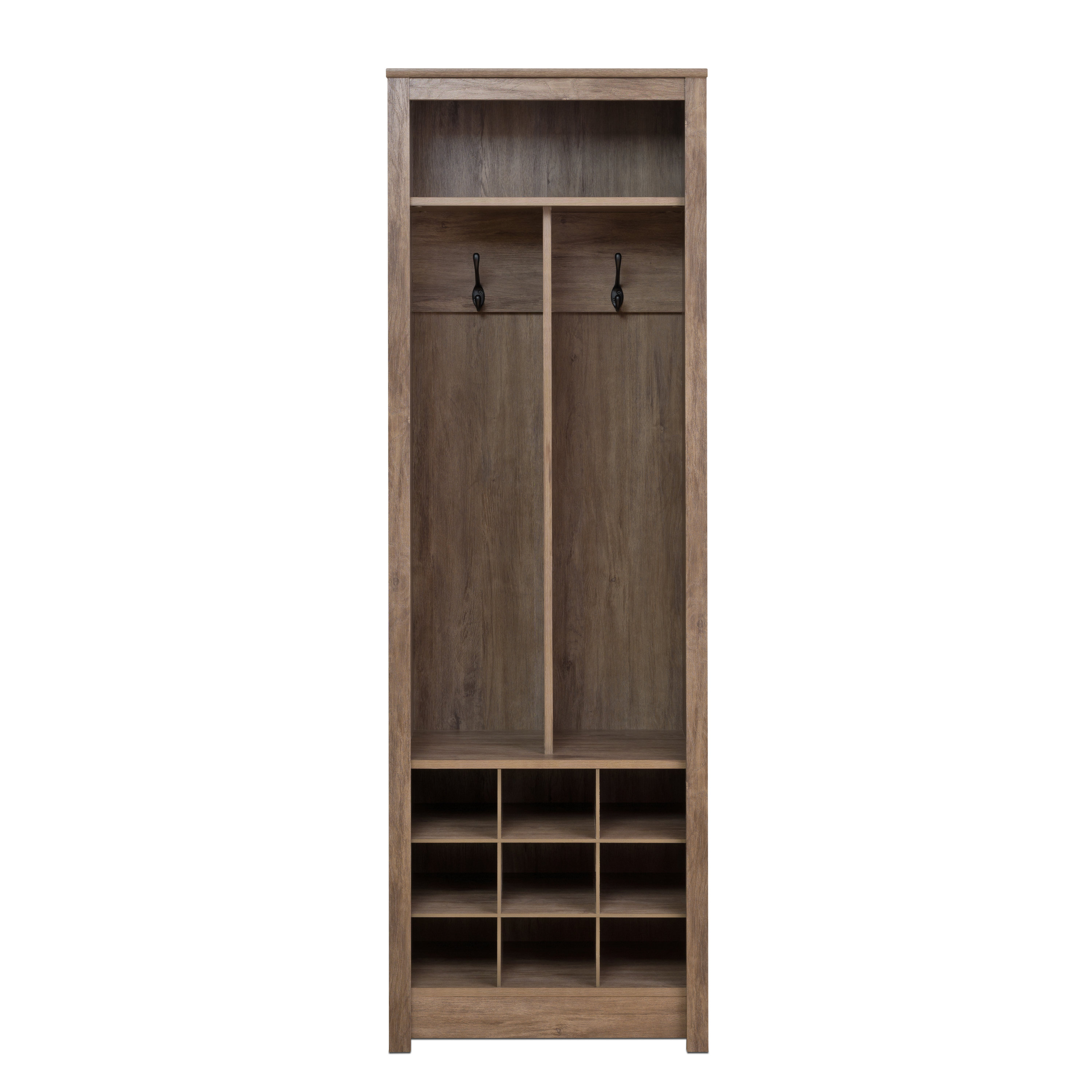 Laurel Foundry Modern Farmhouse 60 Drifted Gray Wall Mounted Coat
