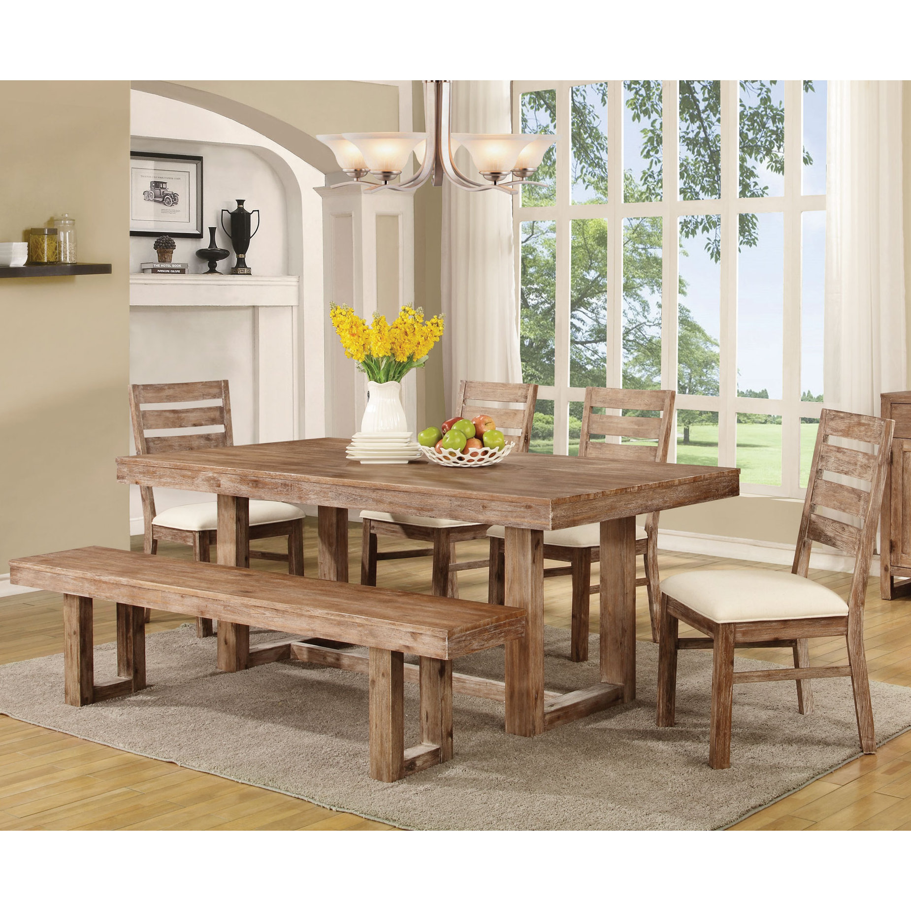 Laurel Foundry Modern Farmhouse Hector Dining Table & Reviews | Wayfair