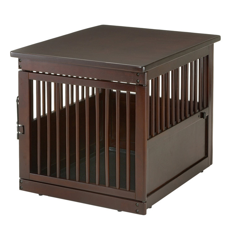 Richell Wooden End Table Pet Crate & Reviews Wayfair