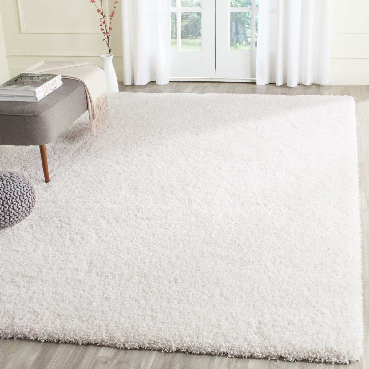 Safavieh Shag White Area Rug & Reviews Wayfair.ca