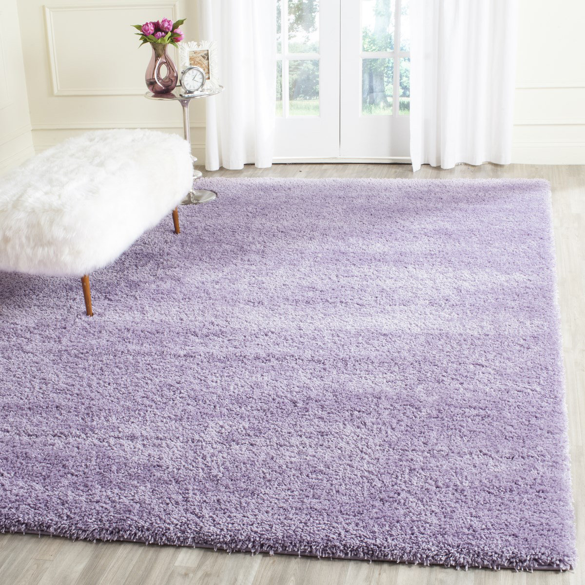 Safavieh Lilac Shag Area Rug & Reviews Wayfair.ca