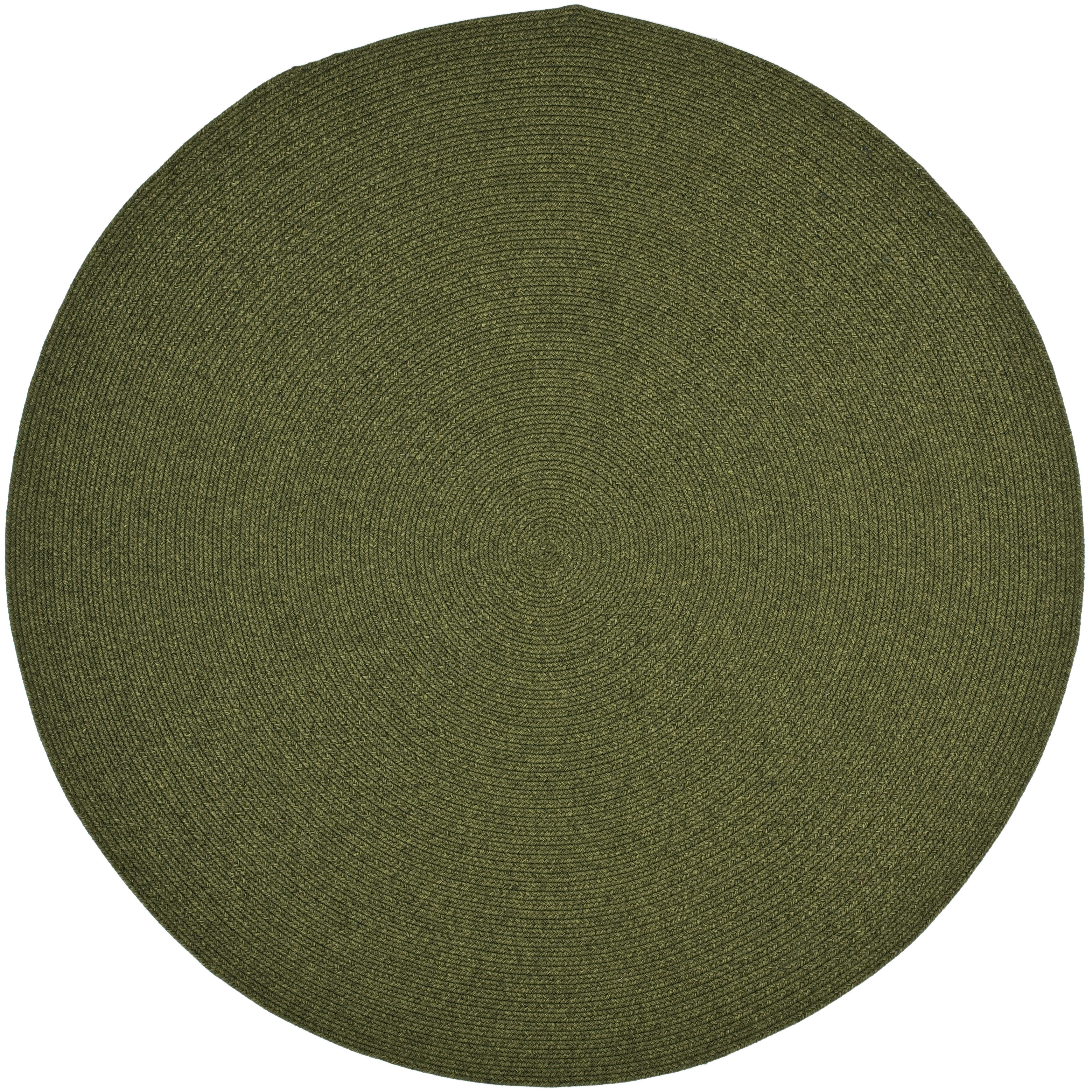 Safavieh Braided Moss Green Area Rug & Reviews Wayfair