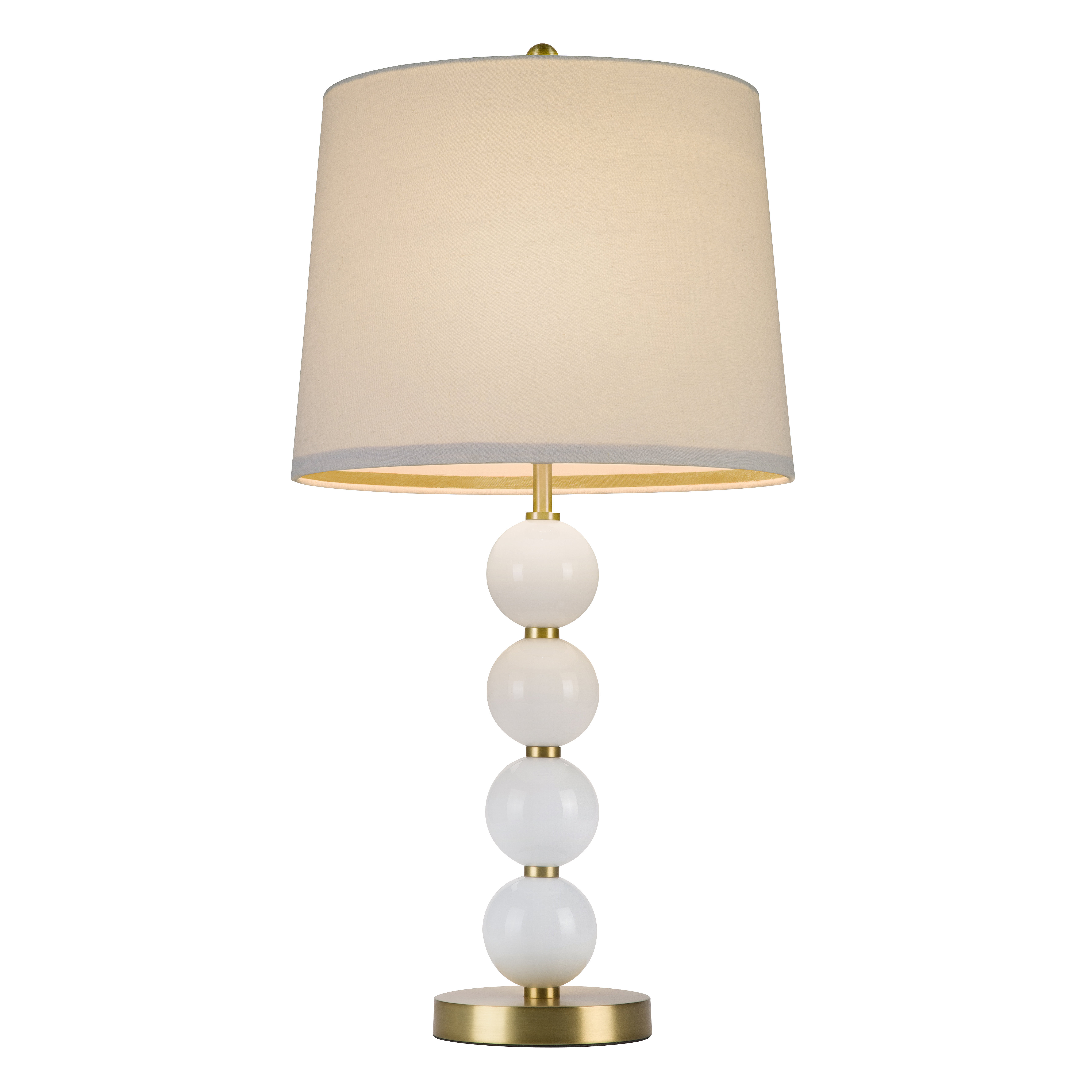 Cupcakes & Cashmere Stacked Glass Ball 26" Table Lamp Wayfair