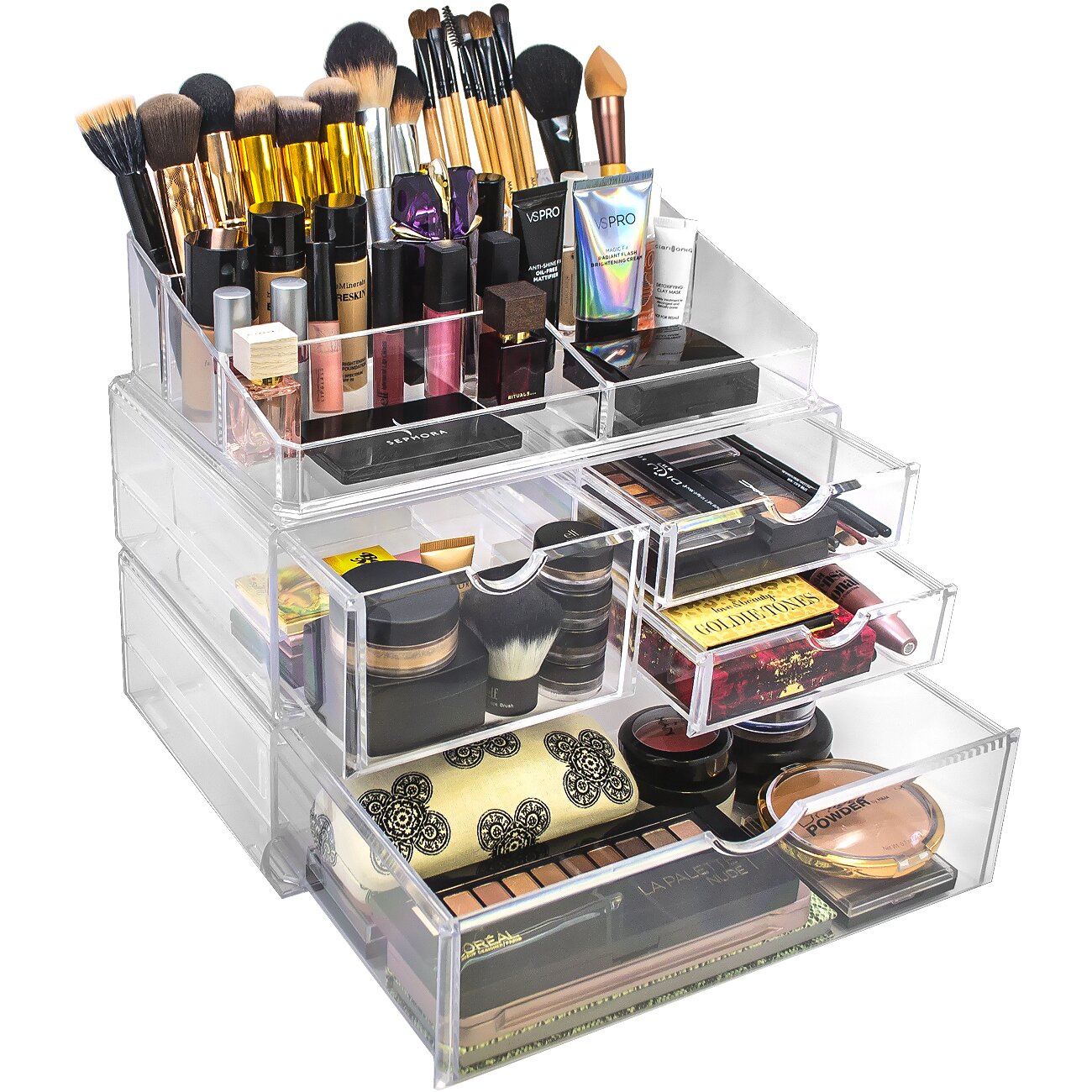 Rebrilliant 4 Drawer Cosmetic Organizer & Reviews | Wayfair.ca