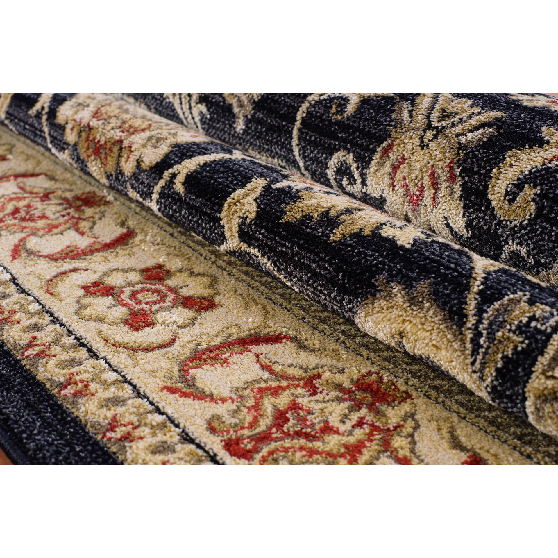 La Dole Rugs Swallowtail Black/Cream Area Rug Wayfair.ca