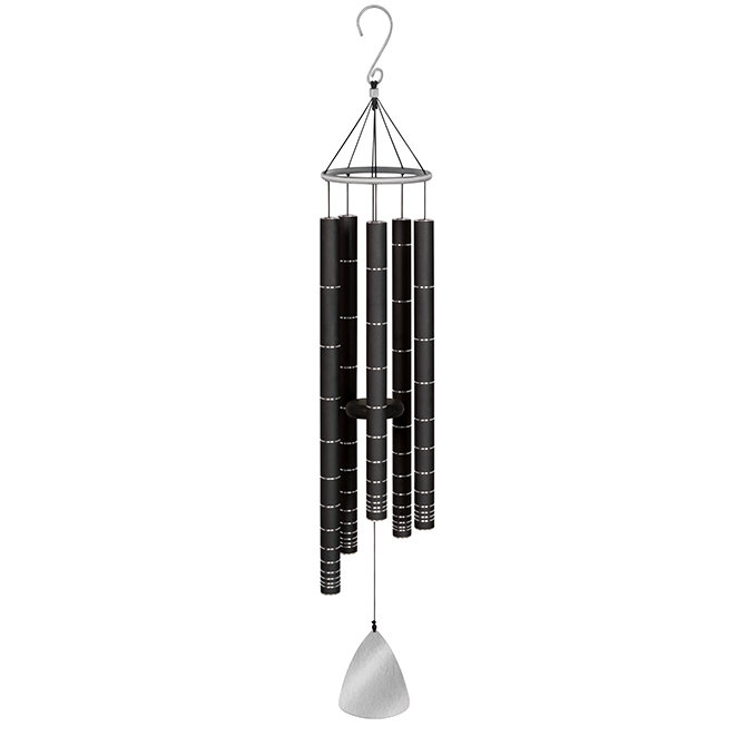 Carson Home Accents Shimmer Etched Wind Chime Wayfair Carson Home Accents Shimmer Etched Wind Chime