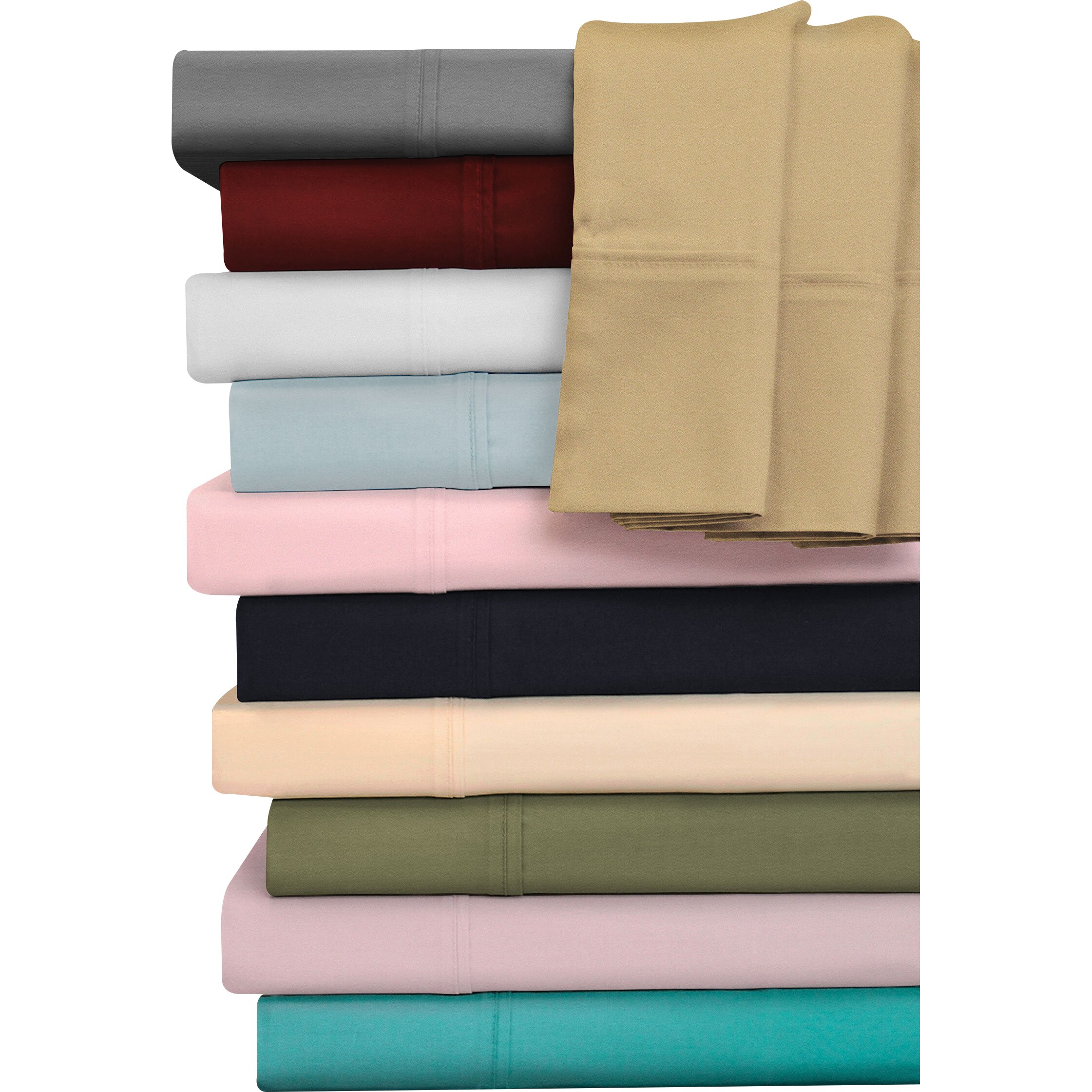 Simple Luxury 400 Thread Count Premium LongStaple Combed Cotton Solid