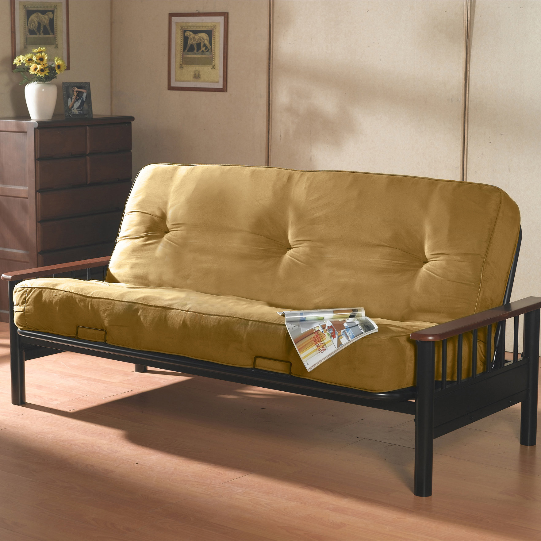 Primo International Bismark Futon and Mattress & Reviews Wayfair