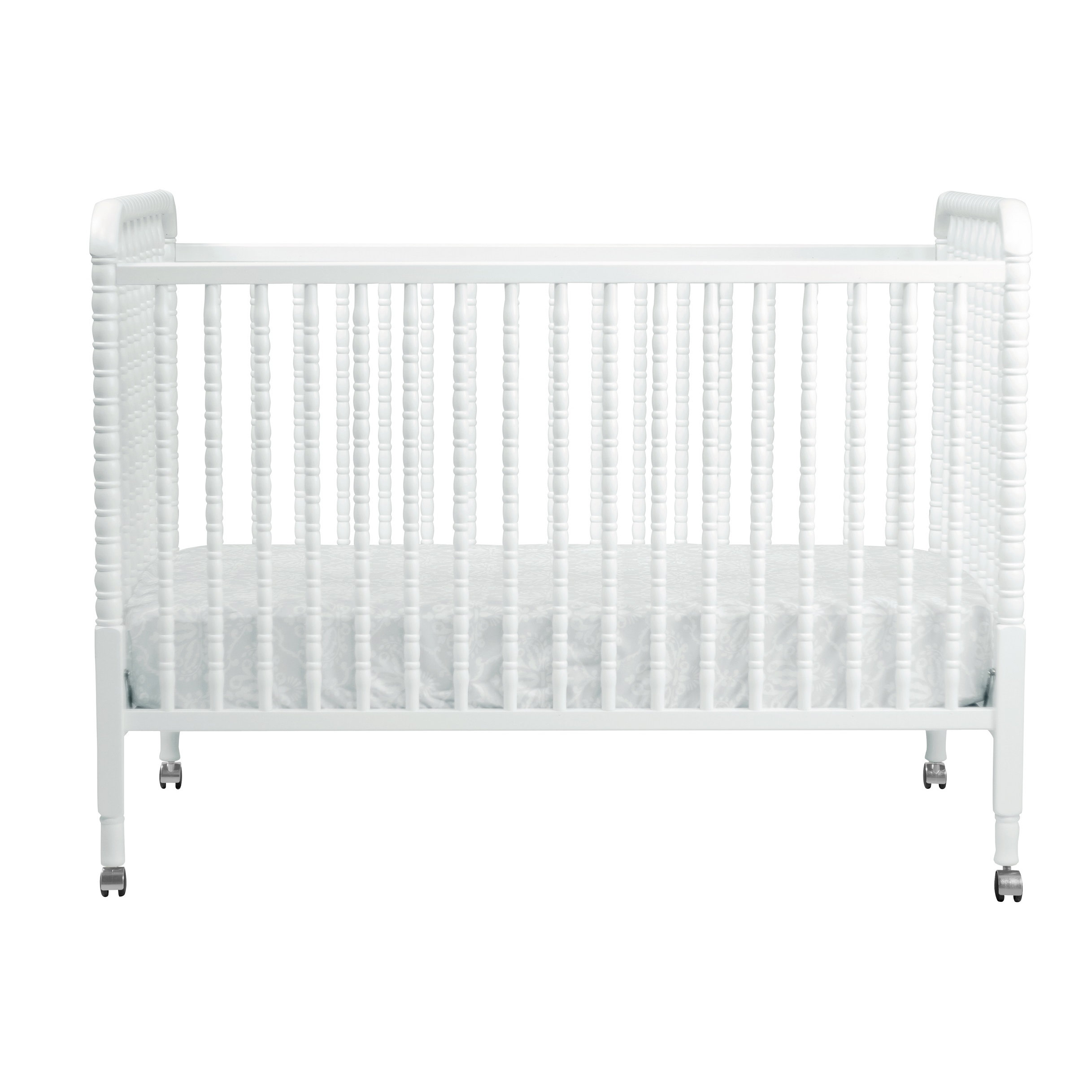 target rustic white crib