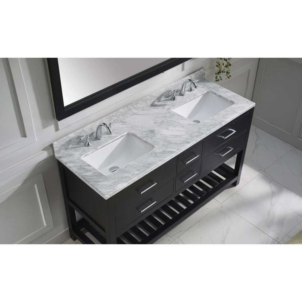 Virtu Caroline Estate 60" Bathroom Vanity & Reviews Wayfair