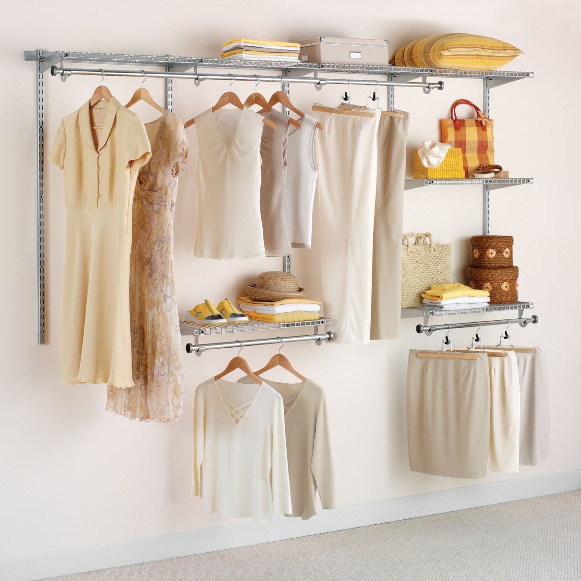 Rubbermaid 60 Garment Closet Rubbermaid Closet Design In Endearing Home Decorating Ideas 60 With Additional