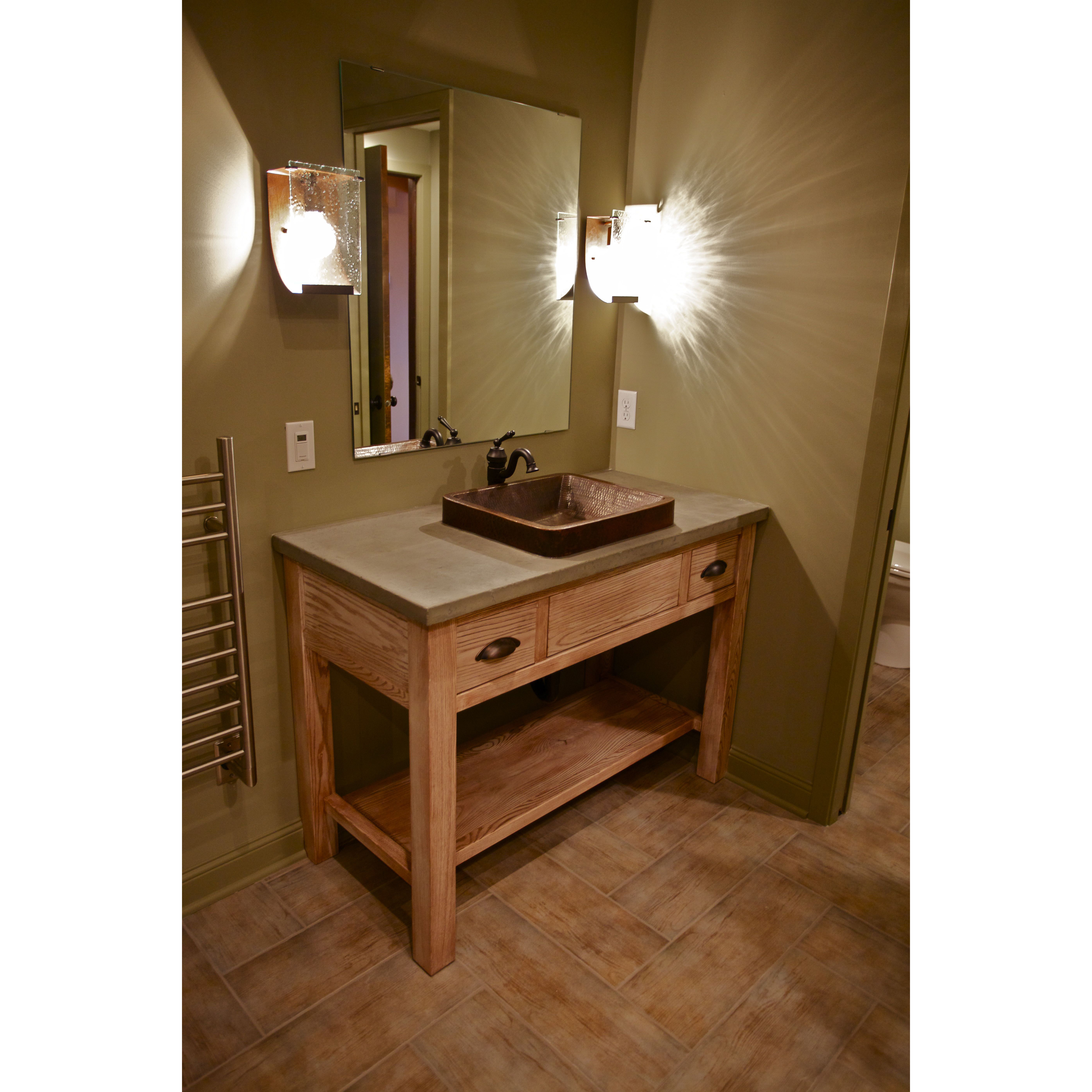 Premier Copper Products Skirted Vessel Bathroom Sink Reviews Premier Copper Products Skirted Vessel Bathroom Sink