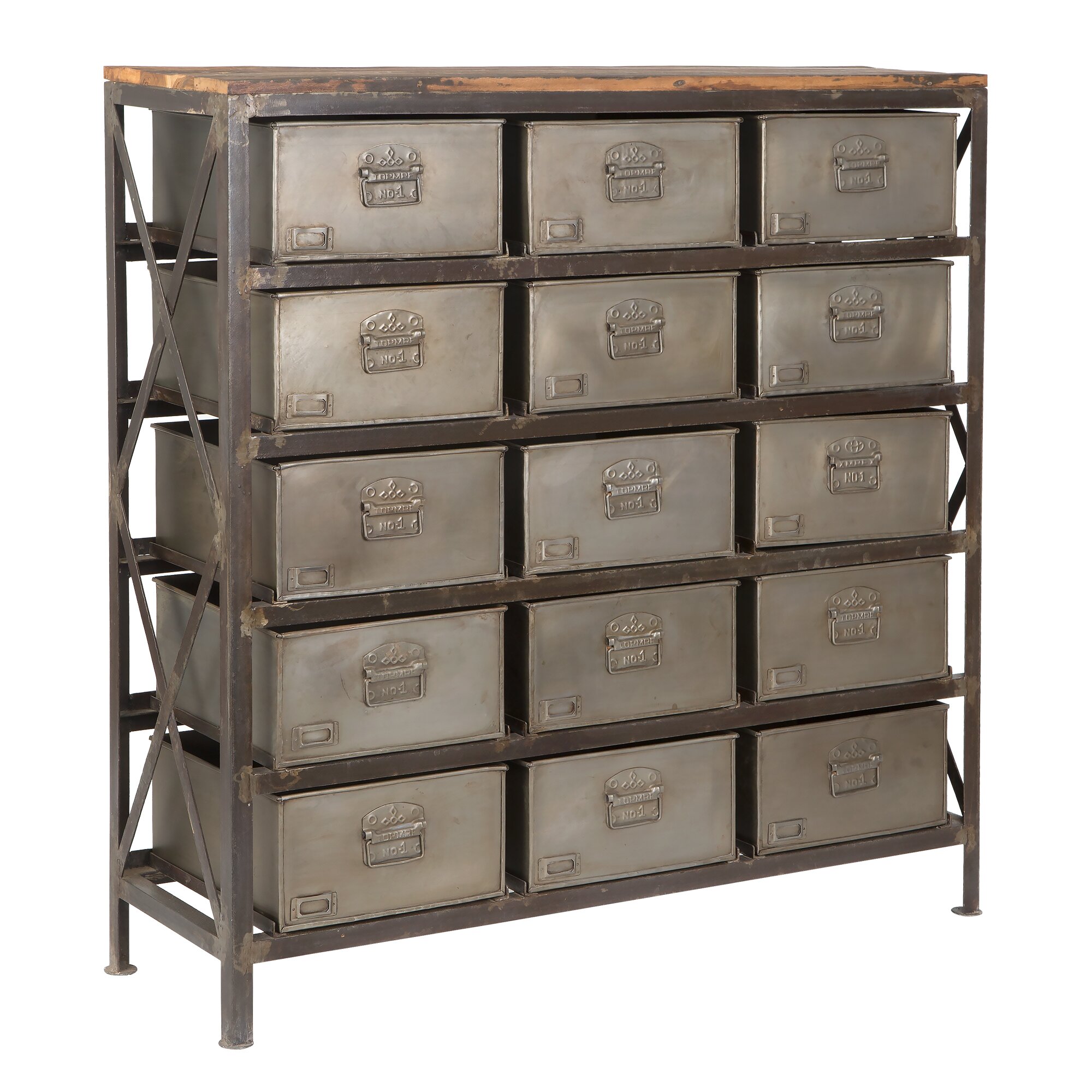 Yosemite Home Decor 15 Drawers Accent Chest & Reviews | Wayfair - Yosemite Home Decor 15 Drawers Accent Chest