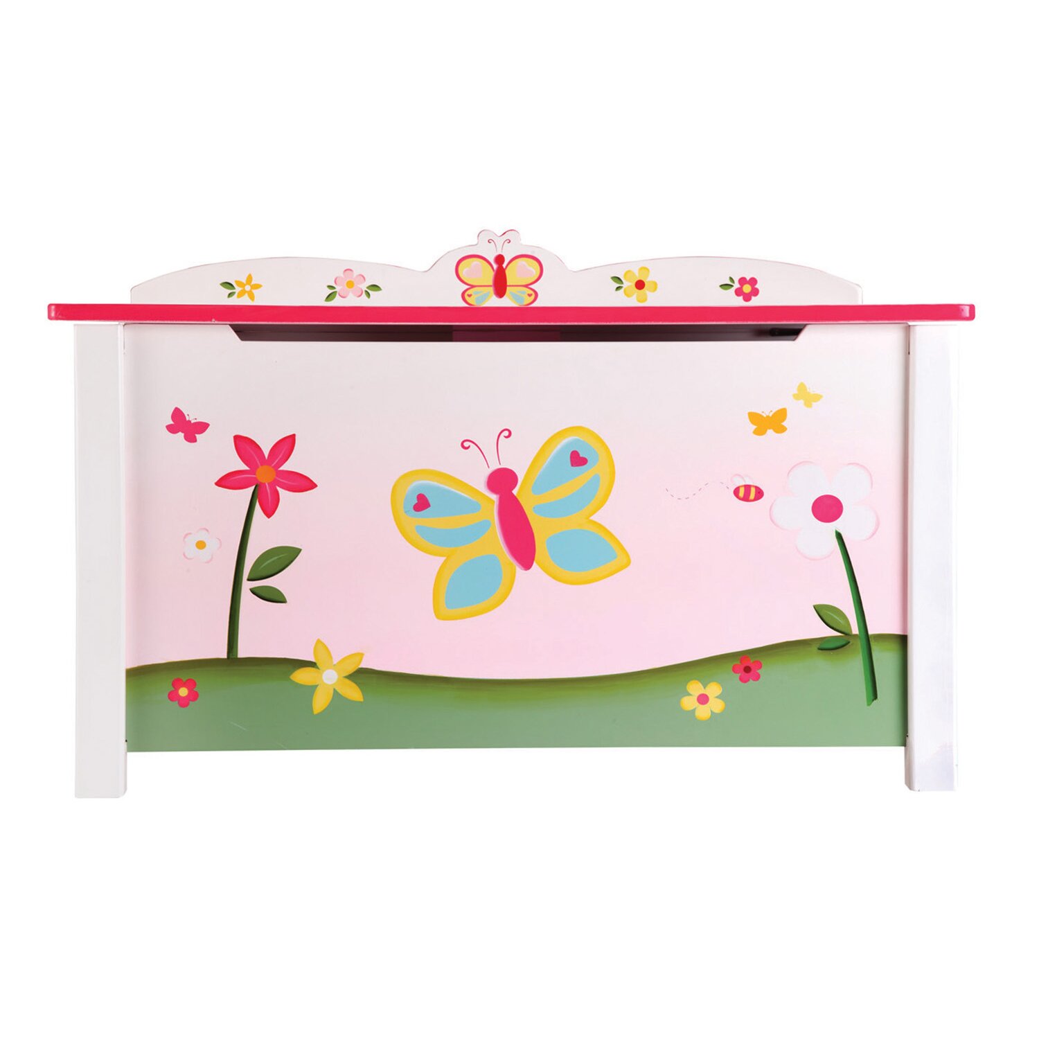 butterfly toy chest