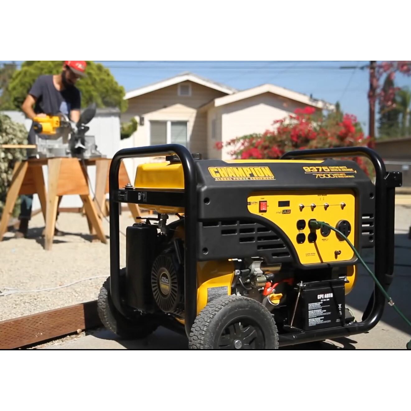 Champion Power Equipment 9375 Watt CARB Portable Gasoline Generator ...