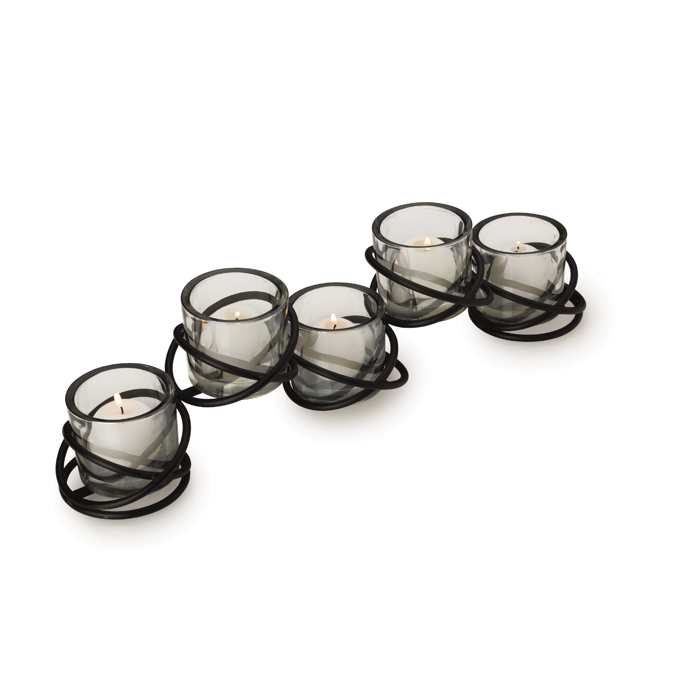 Mikasa Metal and Glass 5 Votive Candle Holder & Reviews Wayfair