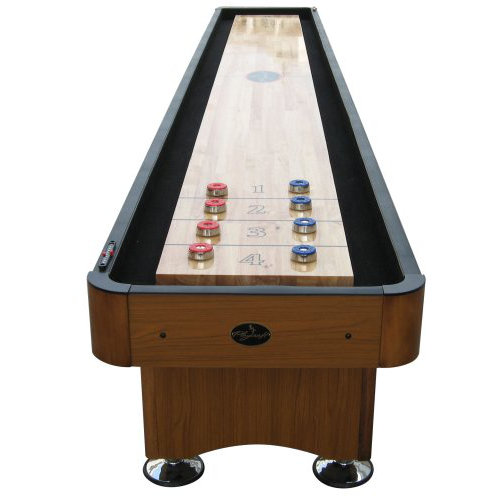 Playcraft Woodbridge Honey Oak 12' Shuffleboard Table & Reviews Wayfair