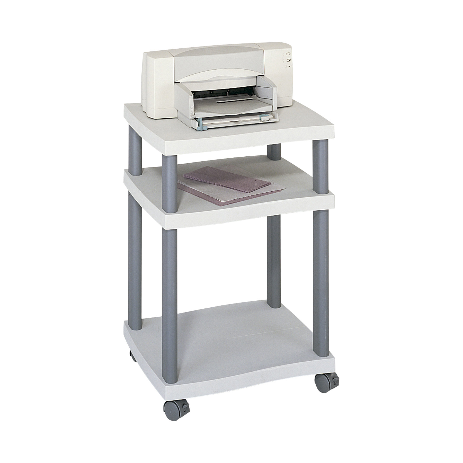 Safco Wave Mobile Printer Stand with 2 Shelves & Reviews Wayfair.co.uk