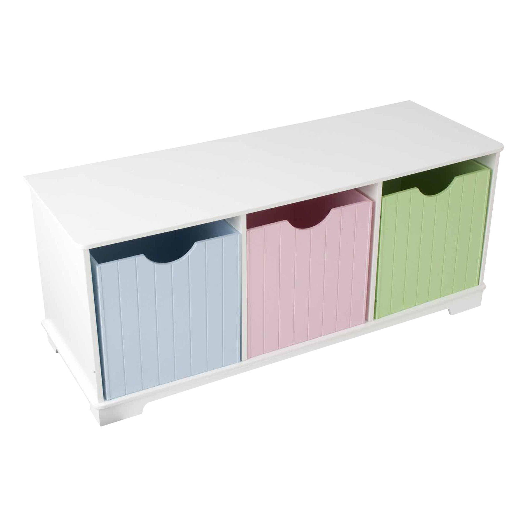 Купить скамья с ящичками для хранения - storage bench pastel.
