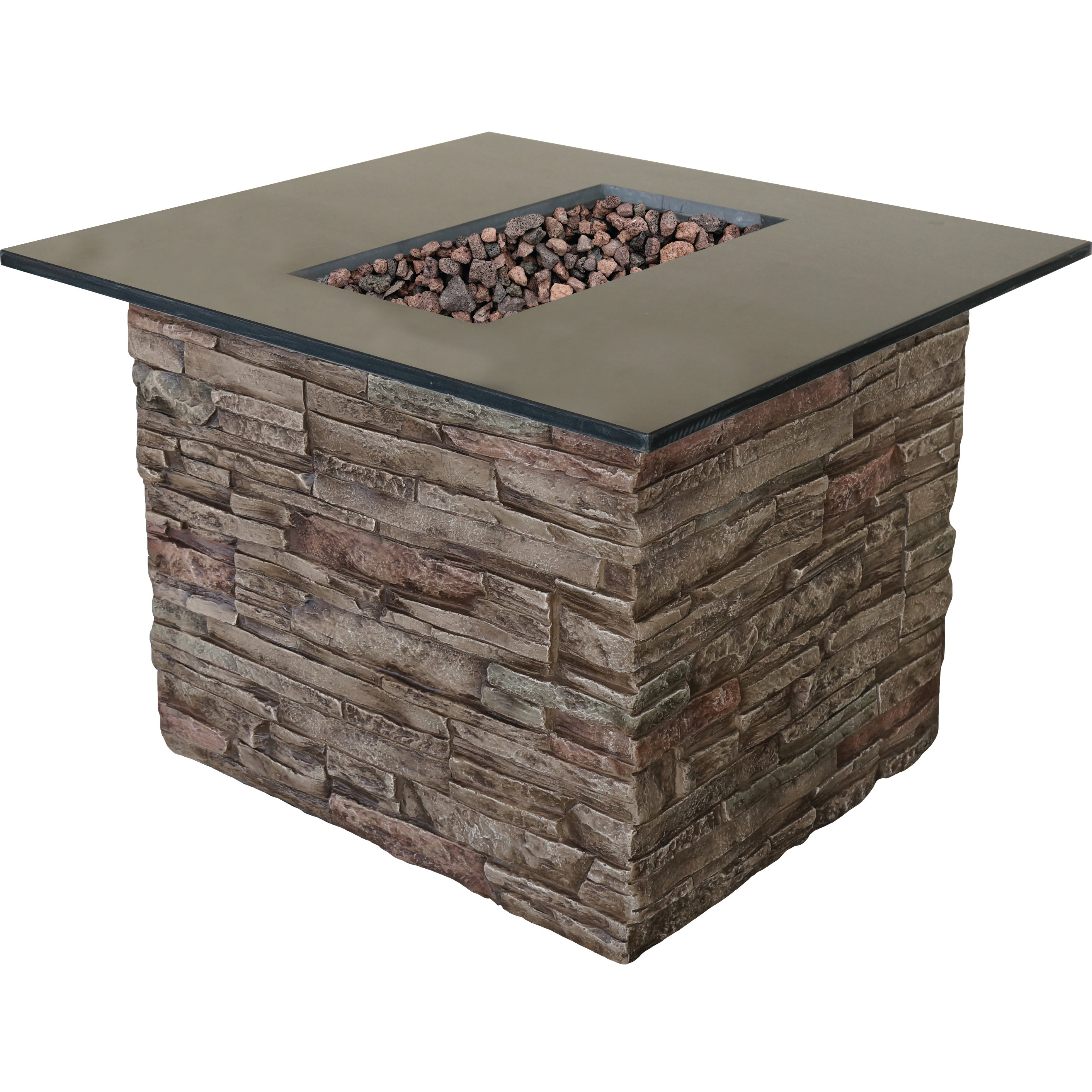 Bond Monterey Gas Outdoor Fire Pit Table & Reviews Wayfair