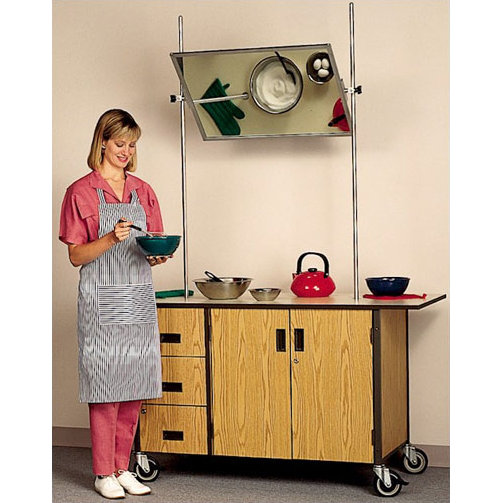Fleetwood Mobile Cooking Demonstration Instructor's Desk & Reviews