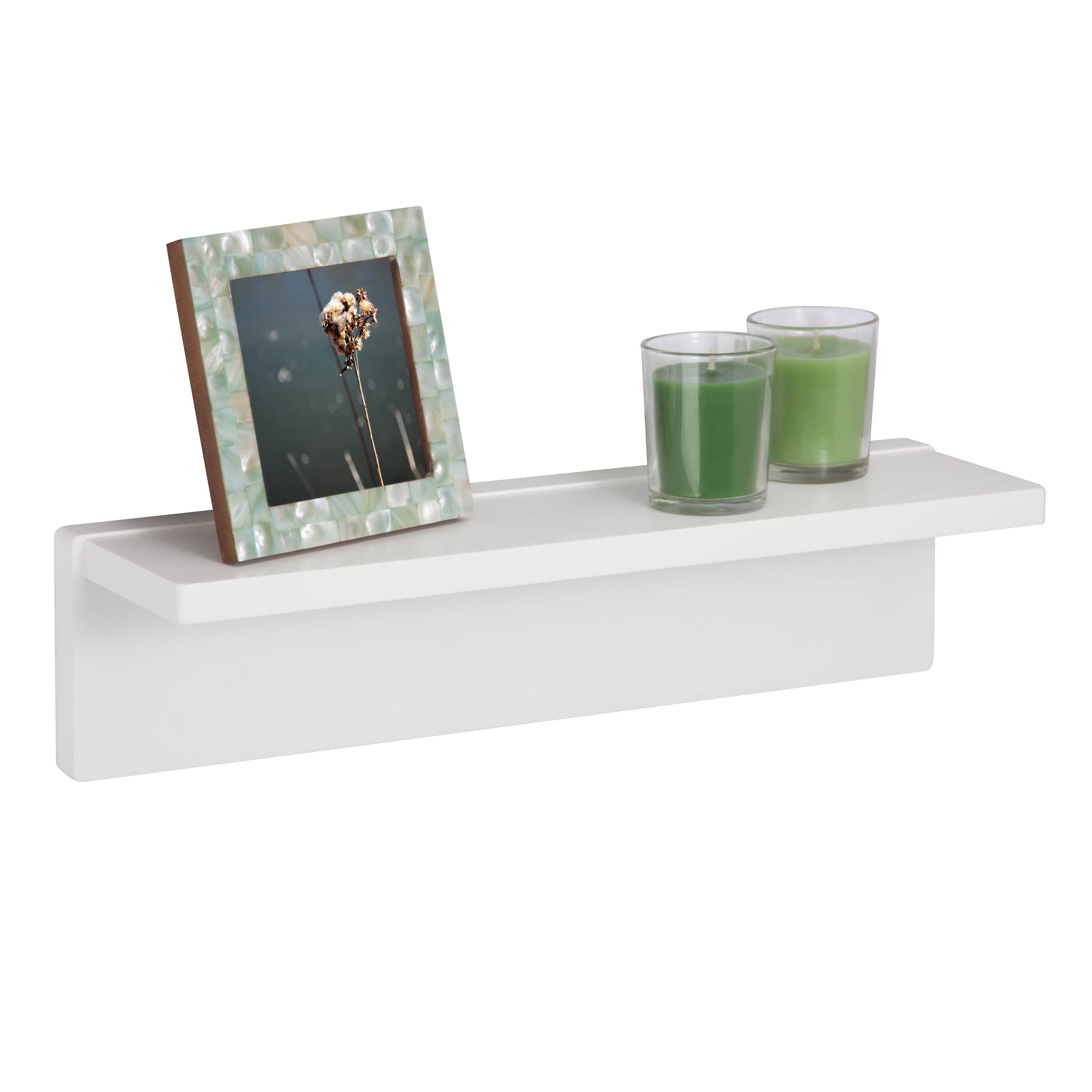 Honey Can Do 15.75" L Shaped Wall Shelf & Reviews Wayfair