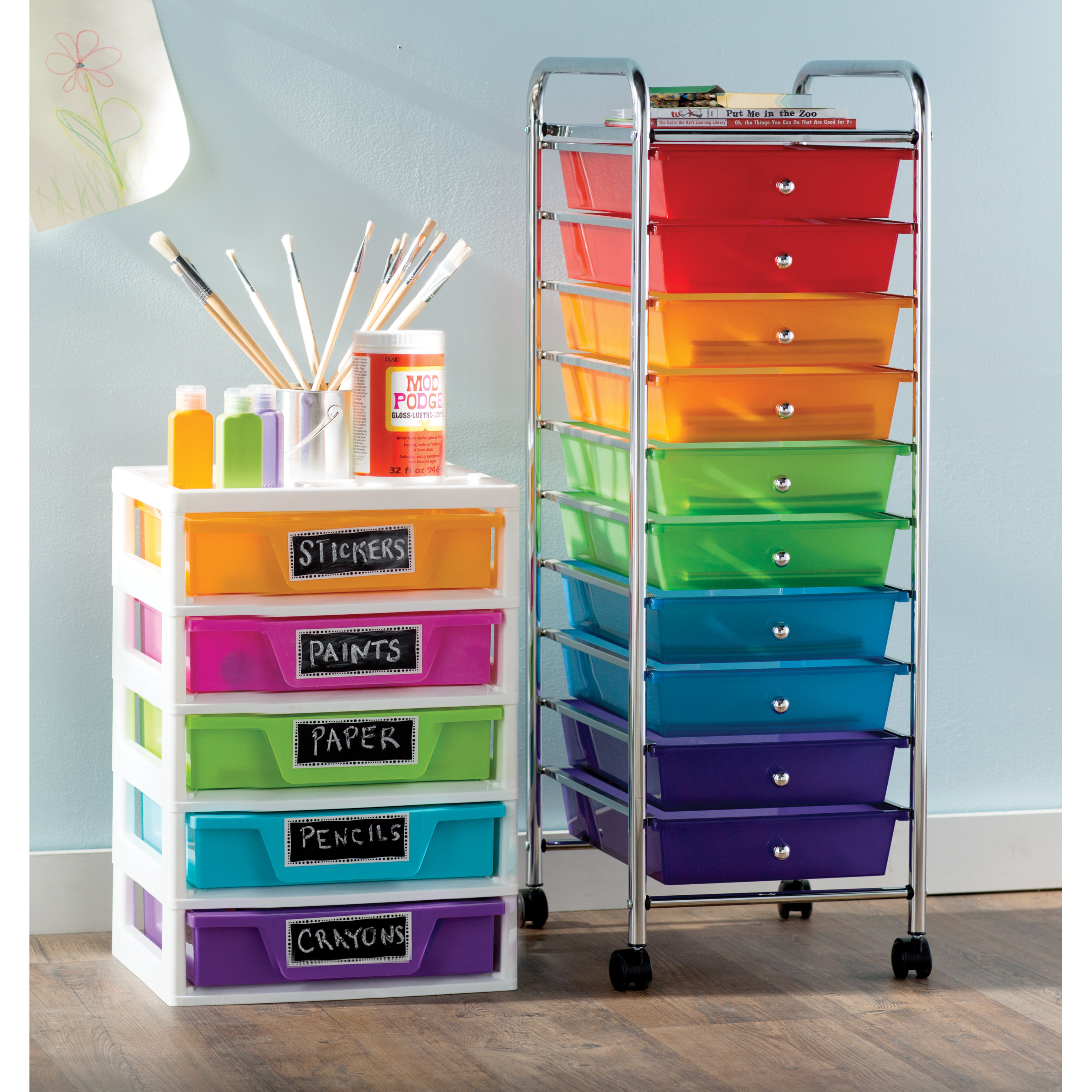 Honey Can Do 10Drawer Storage Chest & Reviews Wayfair