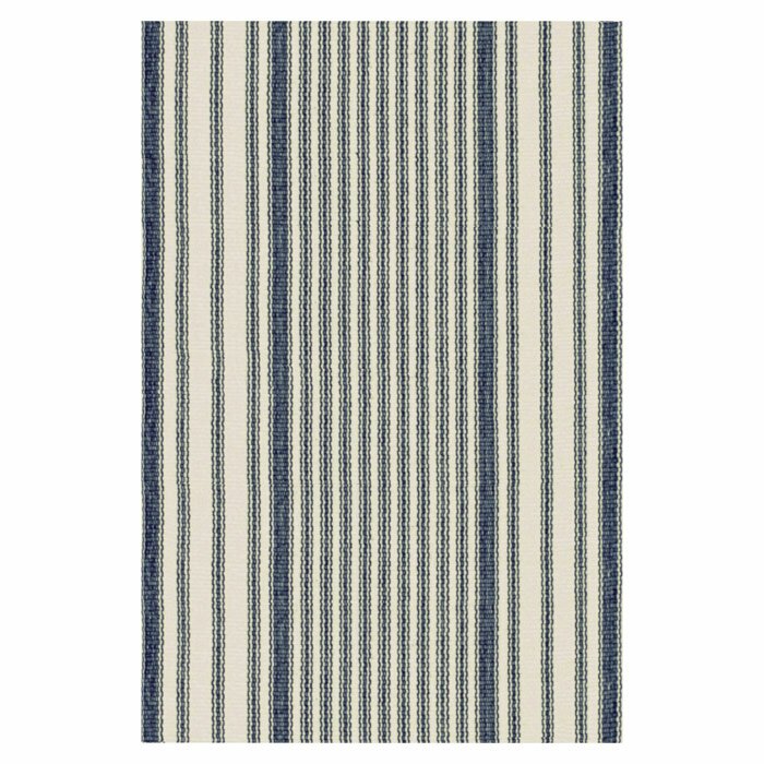 Dash and Albert Rugs You'll Love | Wayfair - Hand Woven Blue/Ivory Area Rug