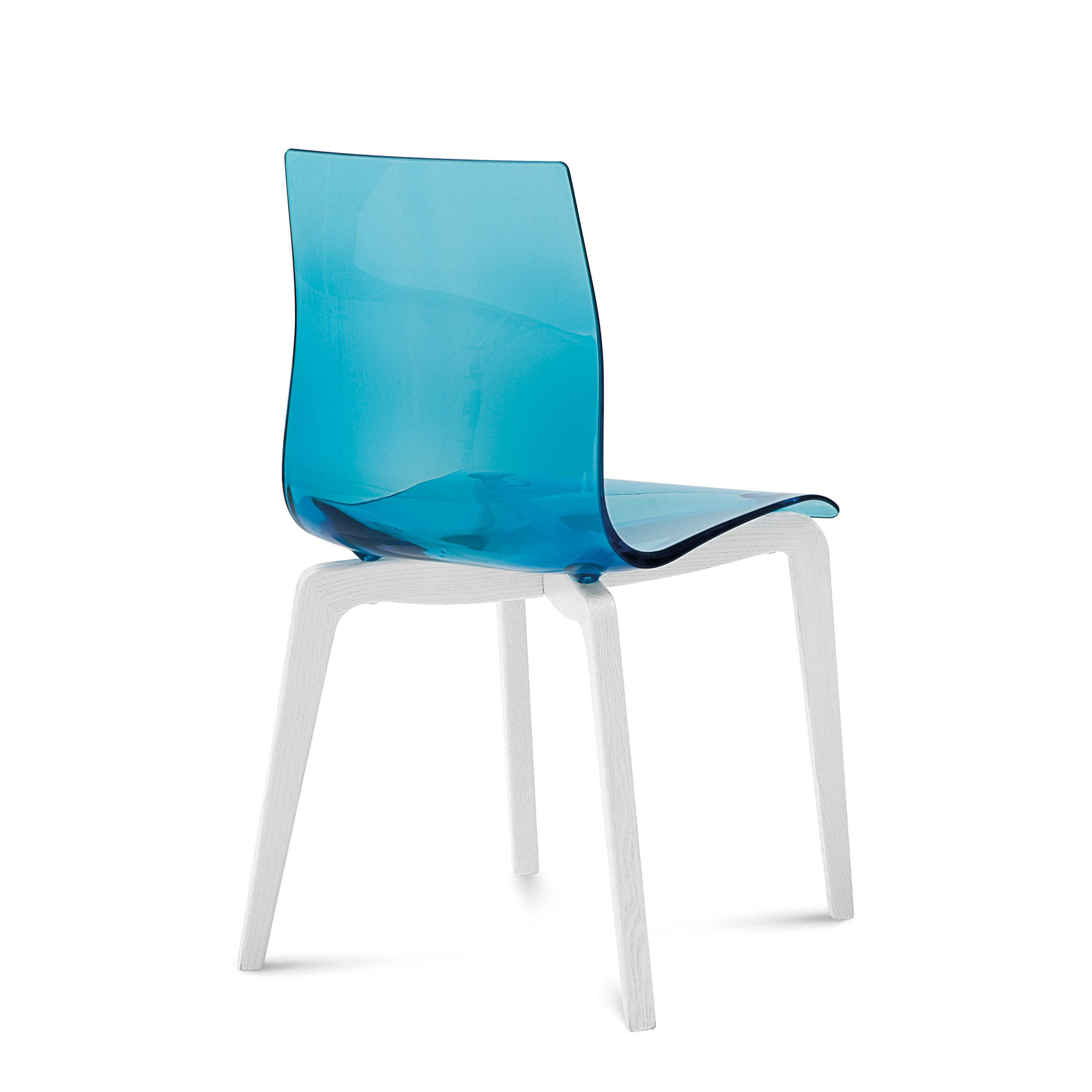 Domitalia GelL Dining Chair with White Frame & Reviews Wayfair