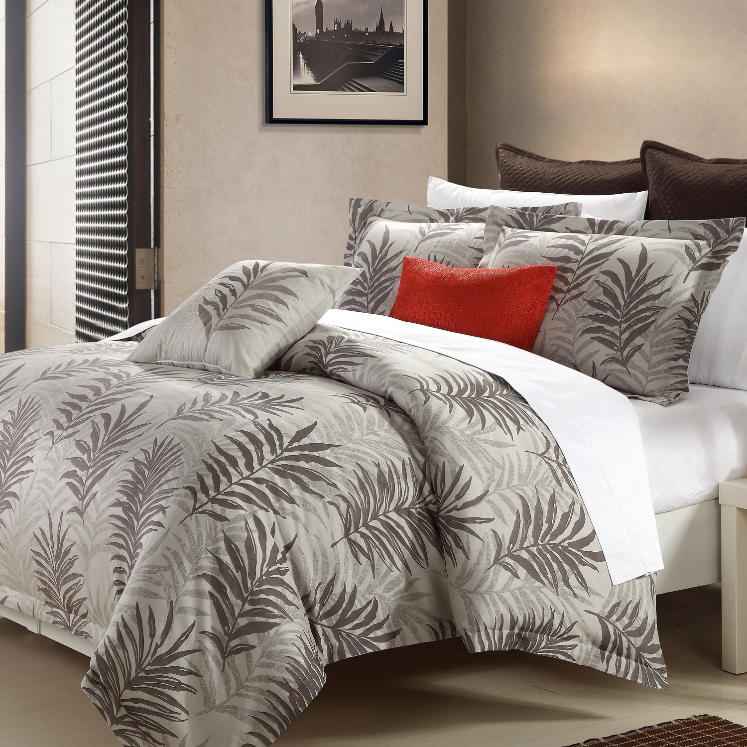 North Home Ferndale 3 Piece Reversible Duvet Cover Set Reviews North Home Ferndale 3 Piece Reversible Duvet Cover Set