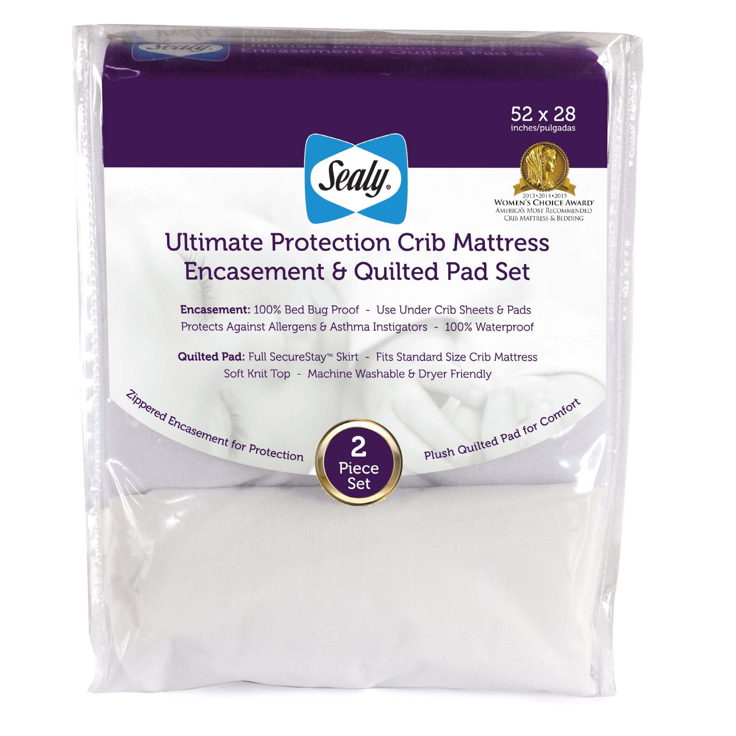 Sealy Ultimate Protection Encasement and Mattress Pad & Reviews Wayfair