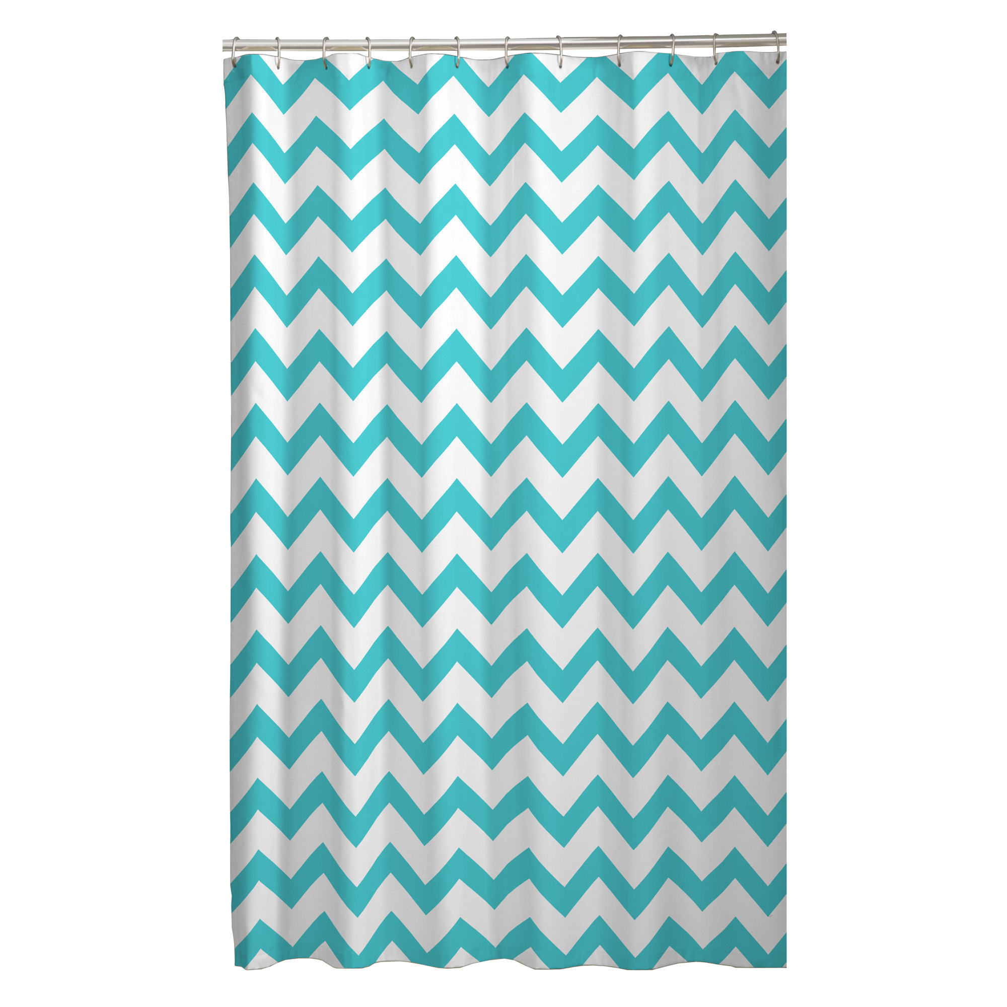 Maytex Chevron Shower Curtain & Reviews Wayfair