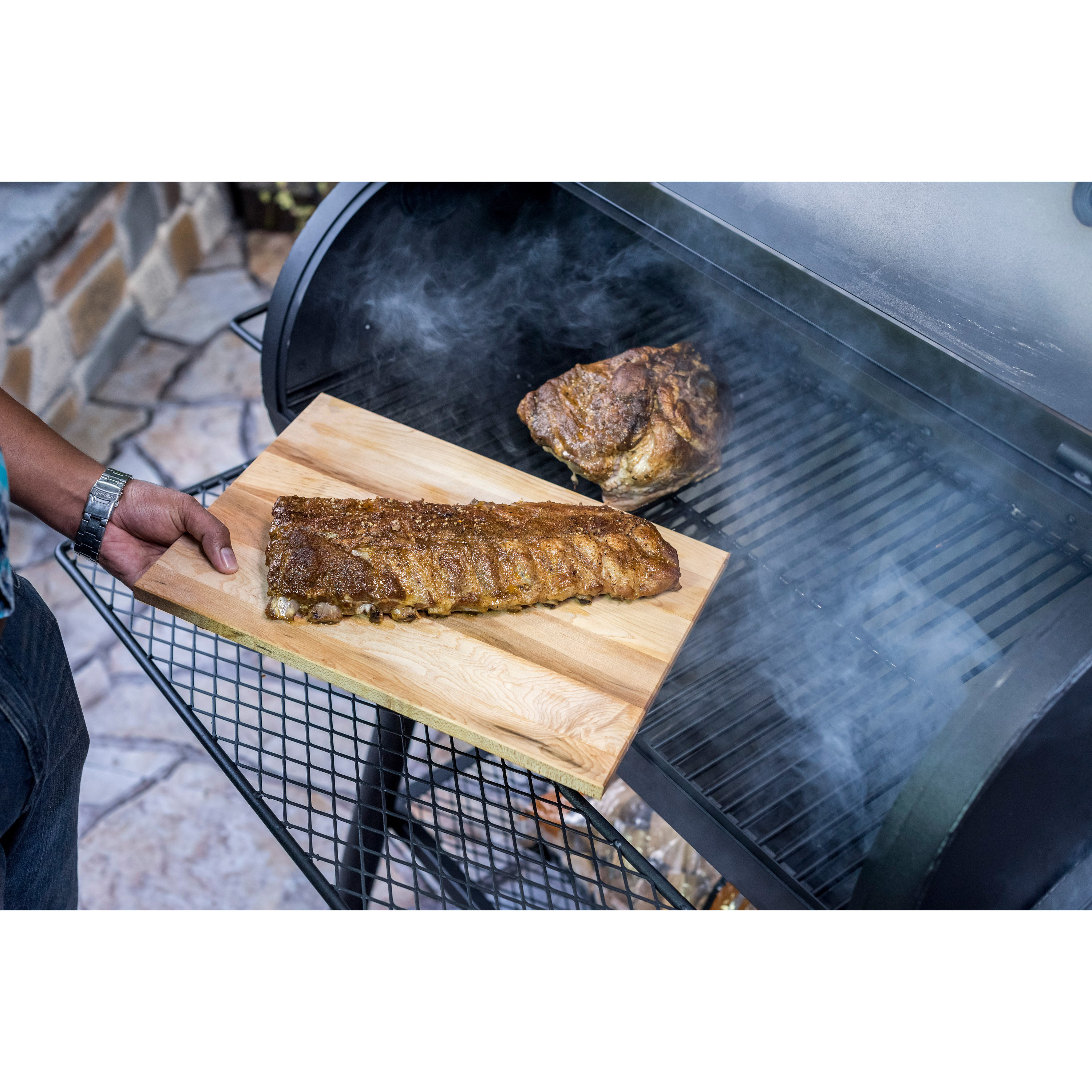 CharBroil Oklahoma Joe's Highland Offset Charcoal Smoker and Grill