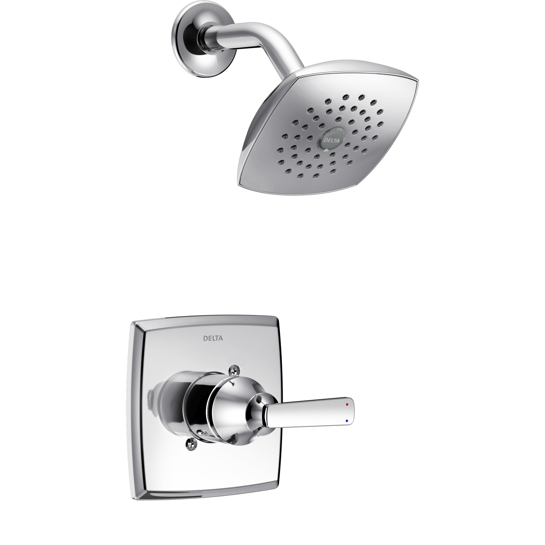 Delta Monitor Tub And Shower Faucet Repair Aquasource Delta Ashlyn Pressure Balance Tub And Shower Faucet Trim