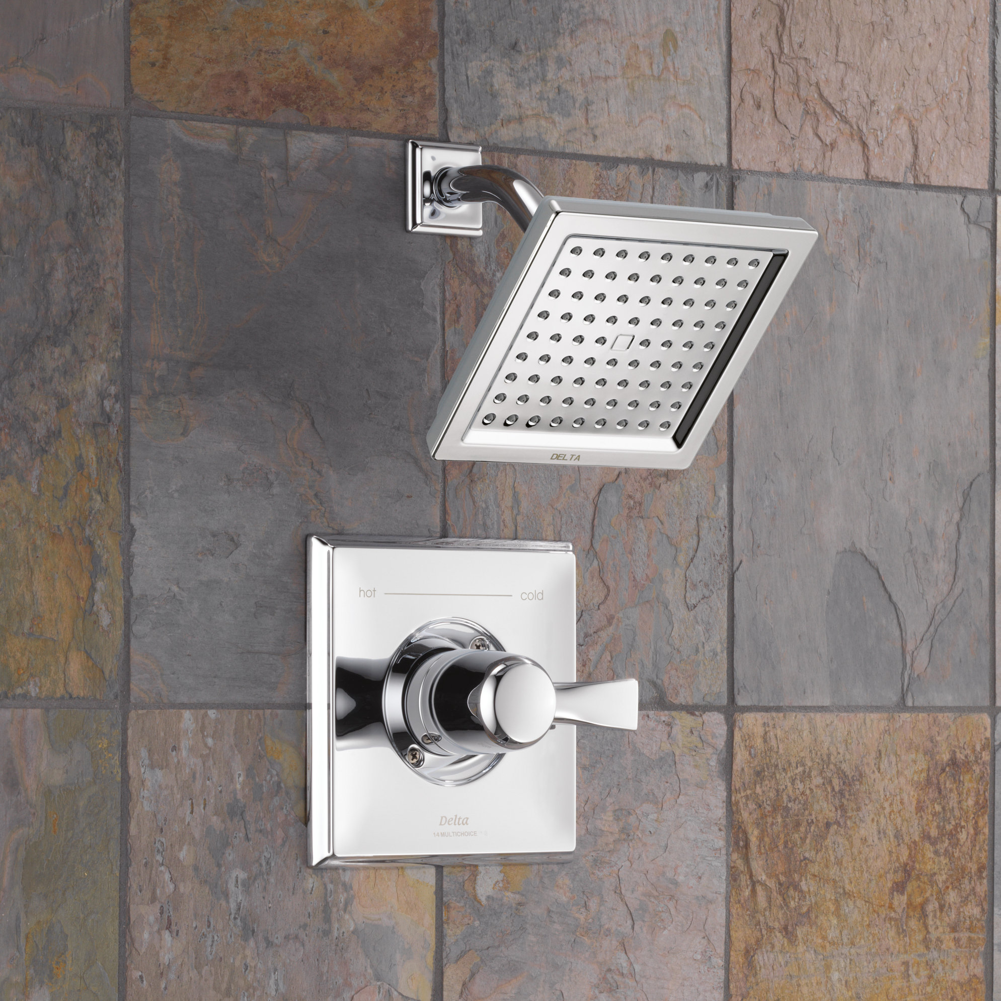 Delta Dryden Diverter Shower Faucet with Lever Handle & Reviews Wayfair