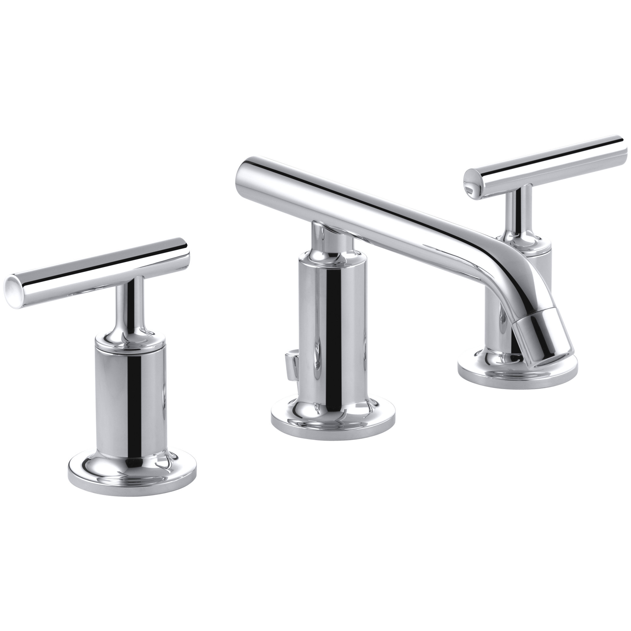 ... Bathroom Sink Faucet with Low Lever Handles and Low Spout by Kohler