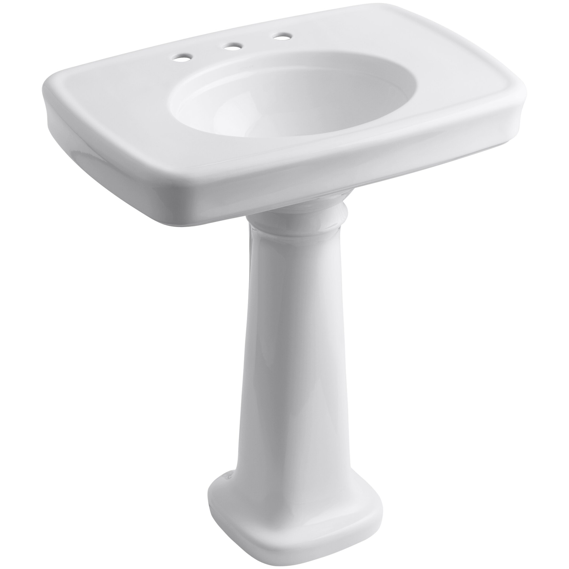 Pedestal Bathroom Sink dact