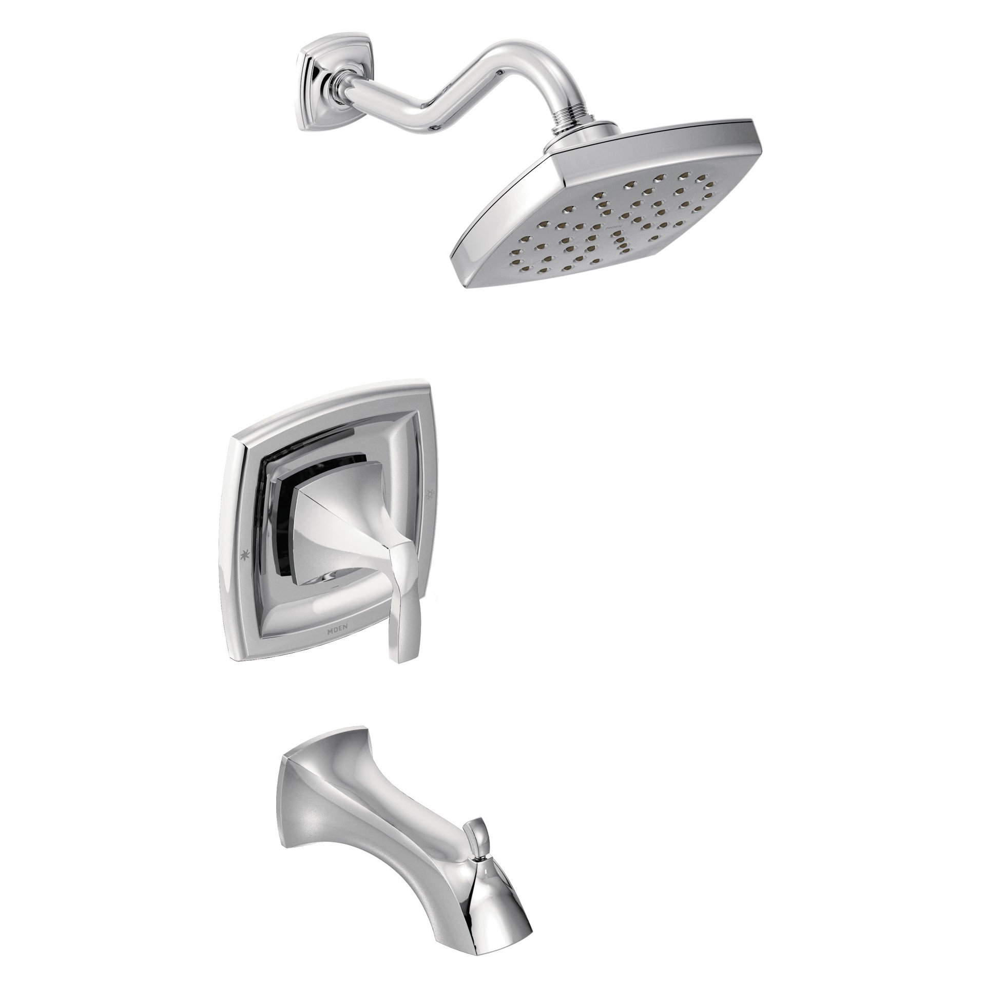 Shower Faucets You Ll Love Wayfair Voss Tub And Shower Faucet Trim With Lever Handle